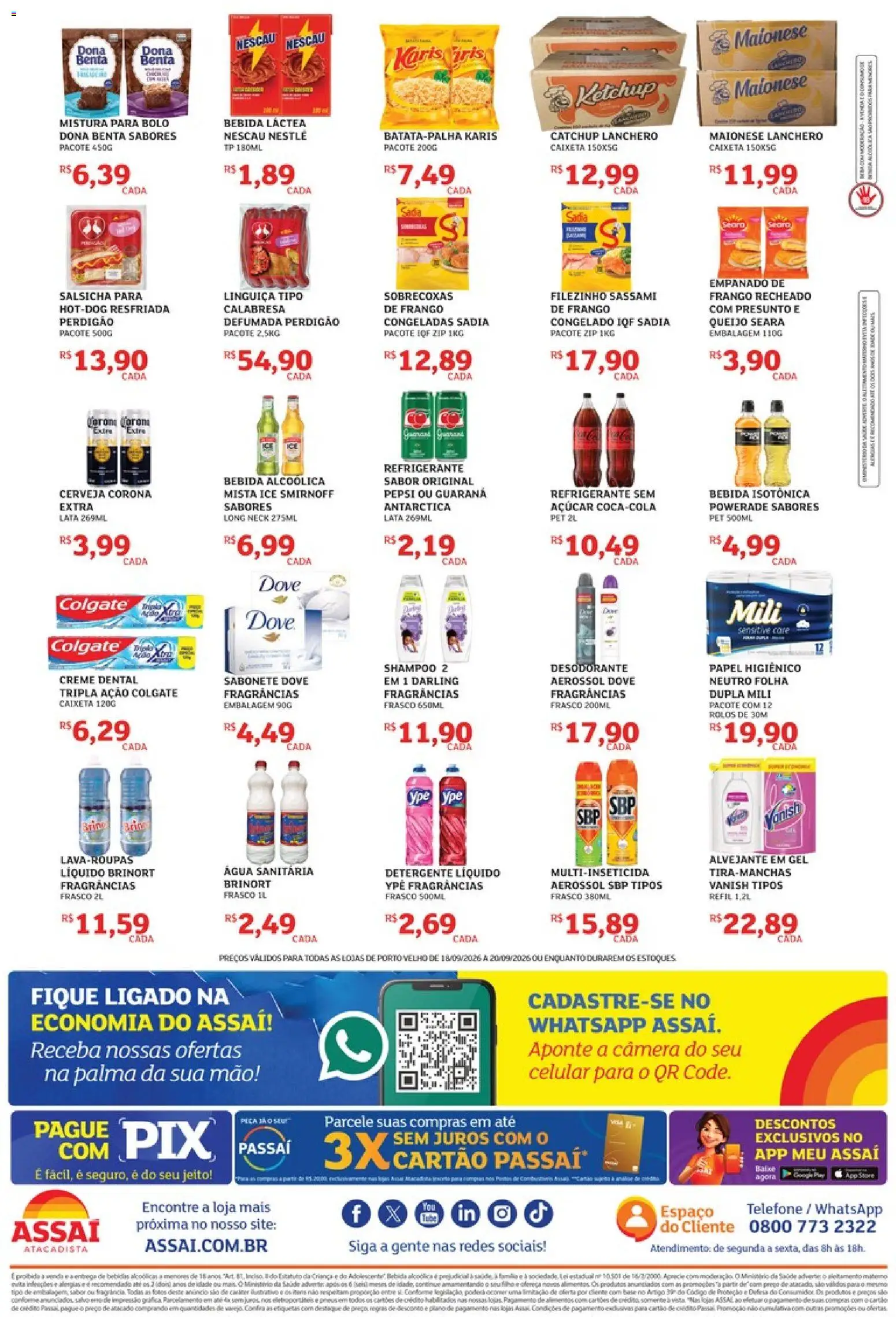 Assaí Atacadista Folheto - válido de 18/09/2026 | Página: 2