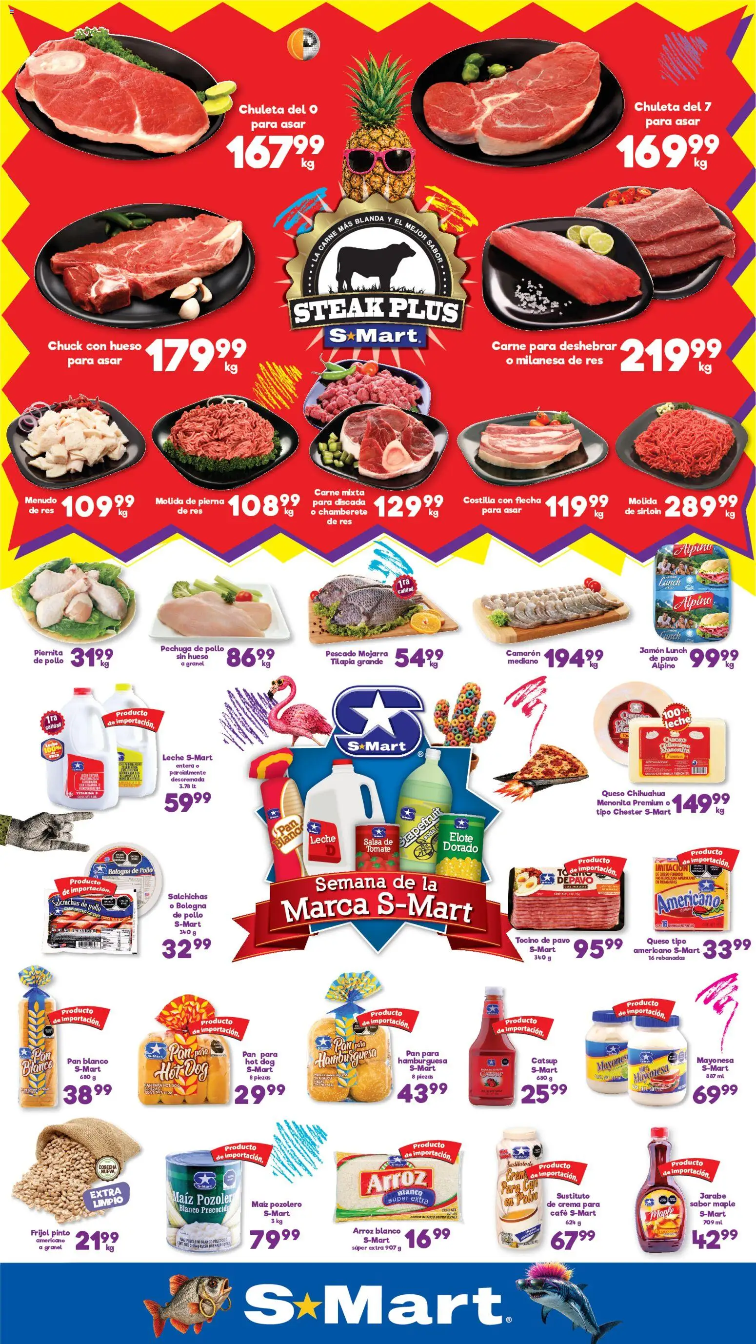 Nuevas ofertas de S-Mart válidas en toda la República Mexicana desde el 30/10/2026. ¡Encuentra las mejores ofertas en S-Mart folleto Juárez! | Página: 1