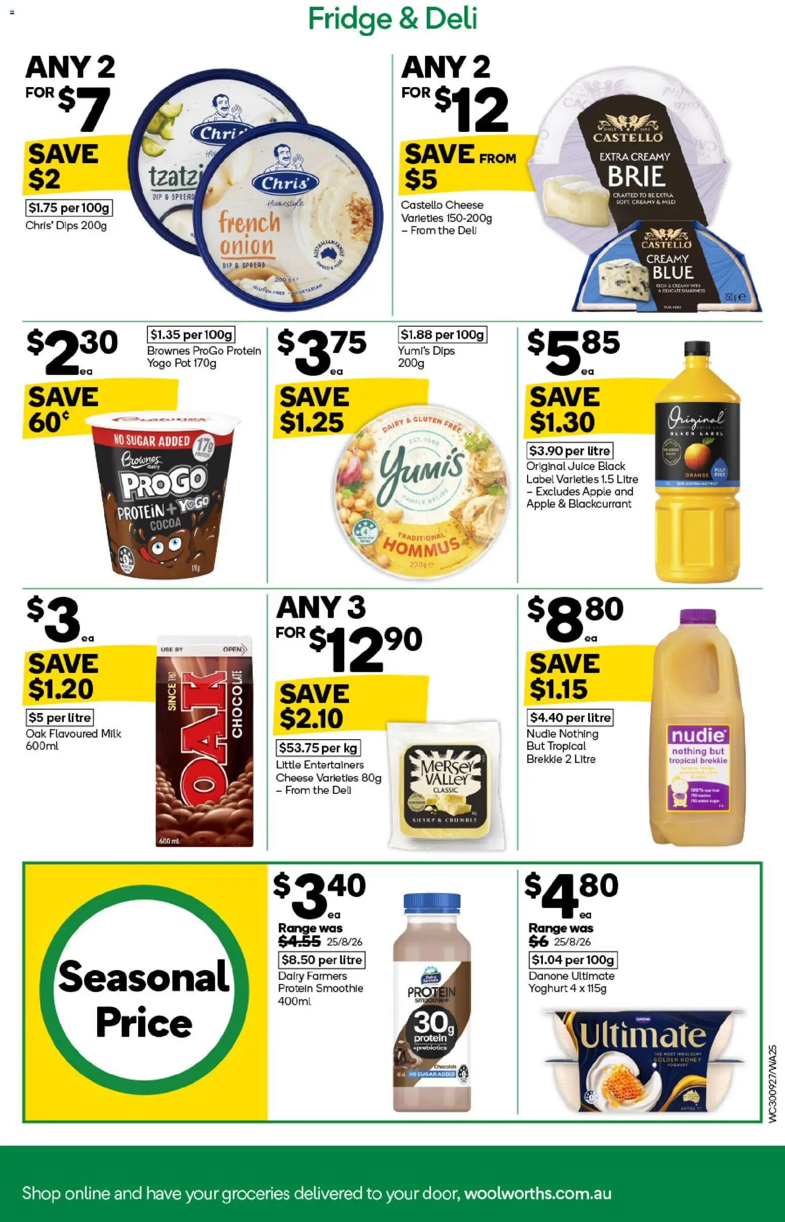 Woolworths catalogue - valid from 30/09/2026 | Page: 23 | Products: Cocoa, Protein, Juice, Honey