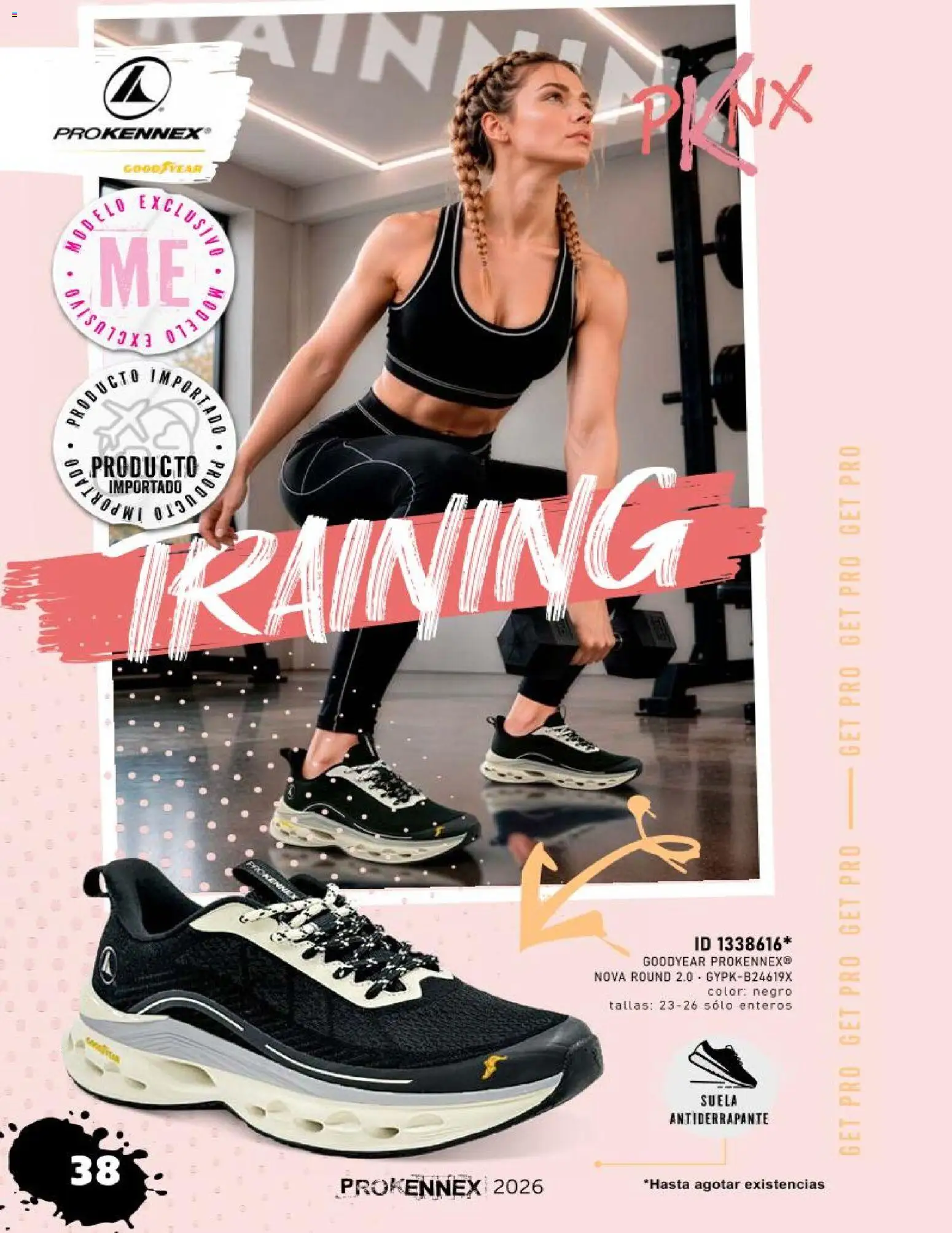Nuevas ofertas de Price Shoes válidas en toda la República Mexicana desde el 15/09/2026. ¡Encuentra las mejores ofertas en Price Shoes catálogo Prokennex! | Página: 38