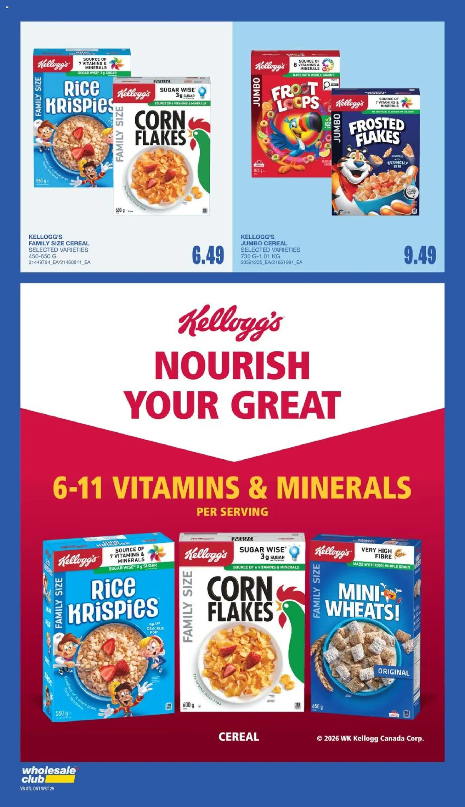 Wholesale Club flyer valid from Jul 30, 2026 | Page: 36 | Products: Rice, Flakes