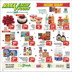 Preview of FoodMaxx weekly ads valid from 07/01/2026 | Page: 2 | Products: Corn, Clip, Tea, Salad
