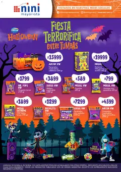 Vista previa NINI Mayorista - Halloween válido desde el 19/10/2026