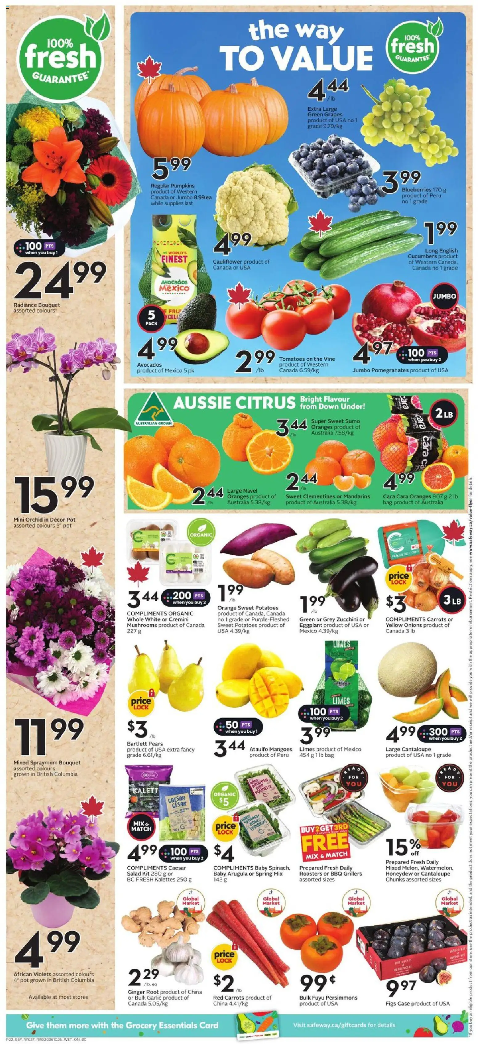 Safeway flyer valid from Oct 29, 2026 | Page: 5