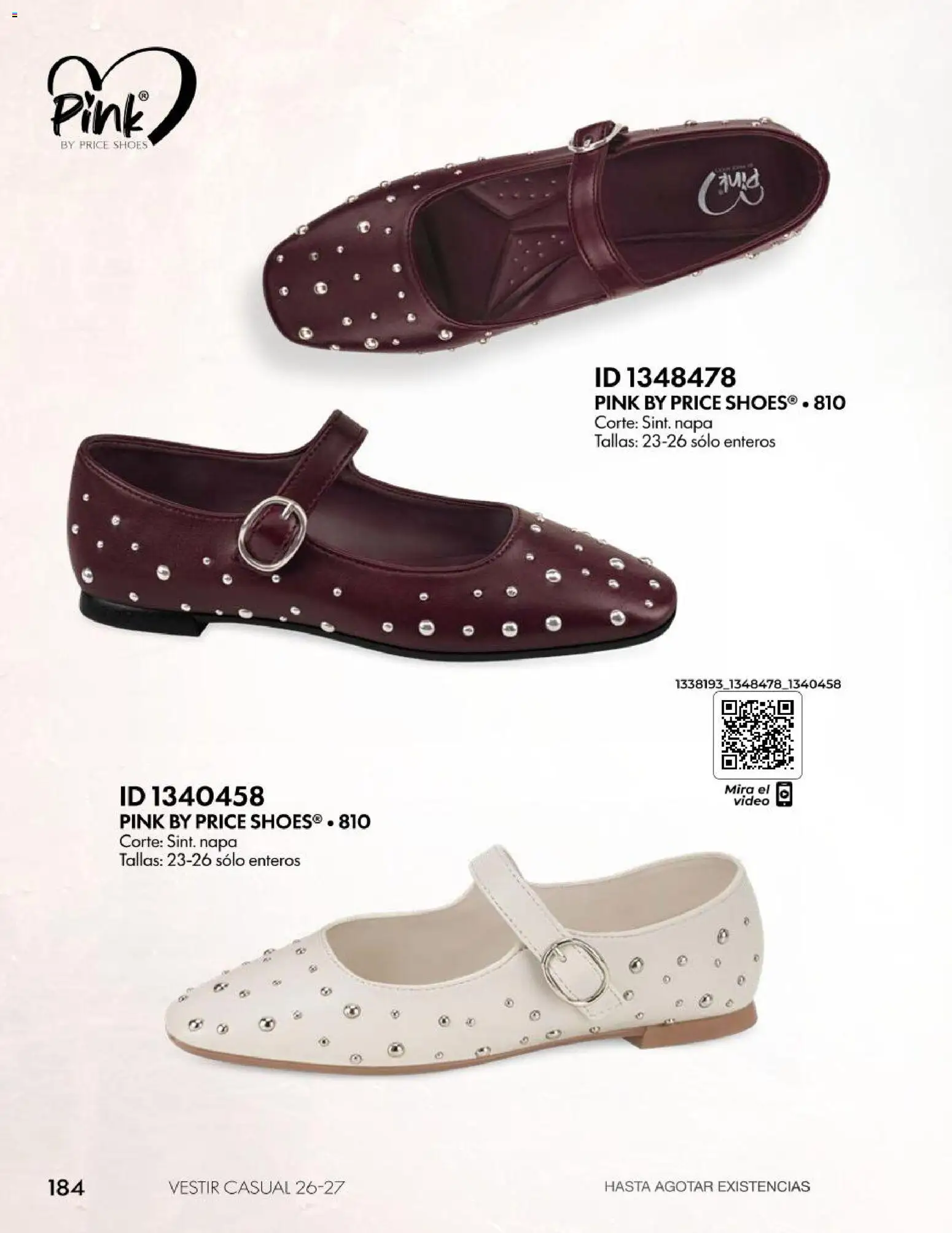 Nuevas ofertas de Price Shoes válidas en toda la República Mexicana desde el 28/08/2026. ¡Encuentra las mejores ofertas en Price Shoes catálogo Vestir Casual! | Página: 184 | Productos: Video