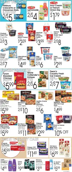 Preview of Family Fare weekly ads valid from 07/12/2026 | Page: 5 | Products: Pizza, Toothpaste, Bar Soap, Ice cream