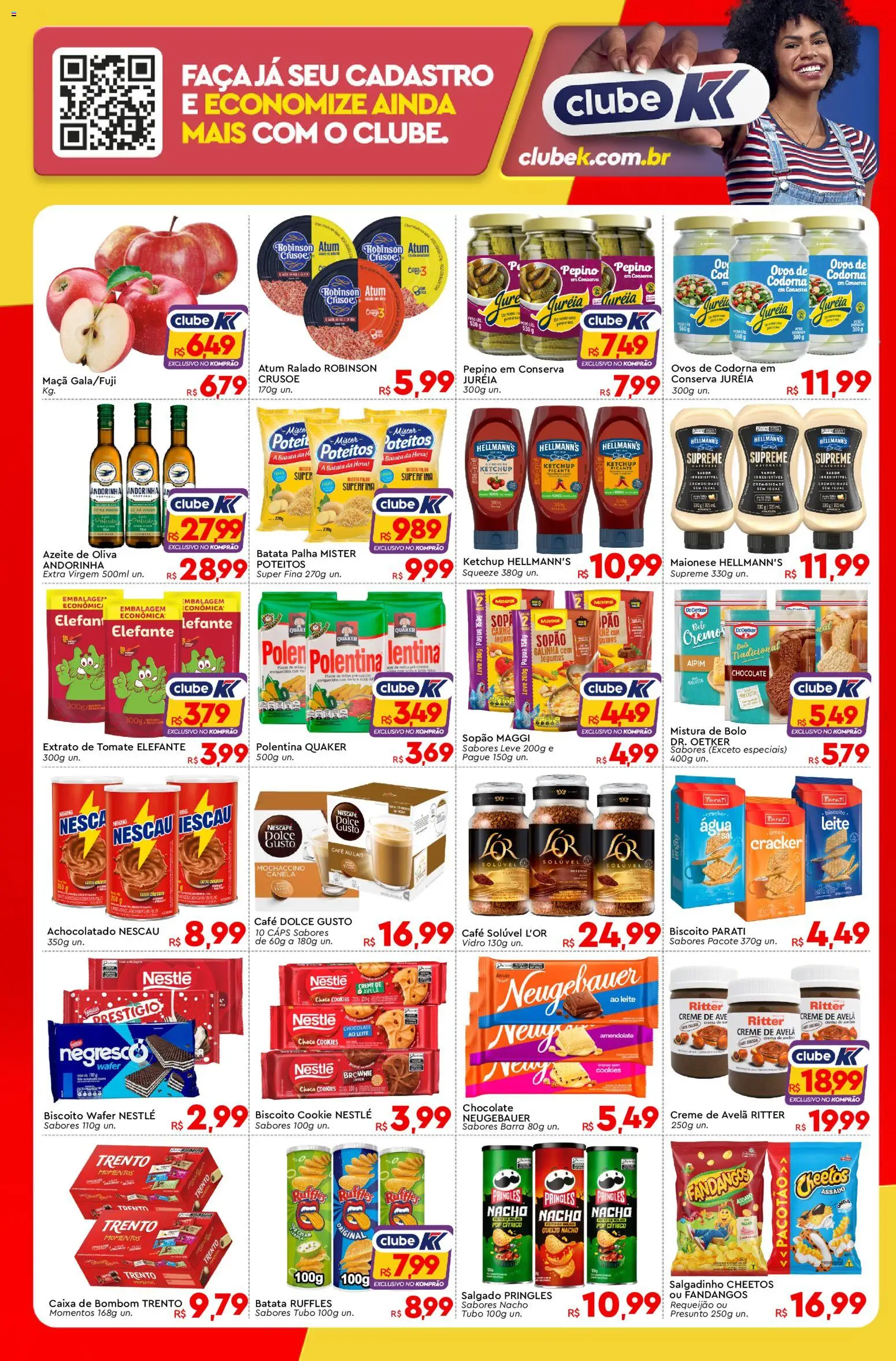 Komprao Atacadista Folheto - válido de 10/07/2026 | Página: 2 | Produtos: Chocolate, Ovos de codorna, Atum, Requeijão