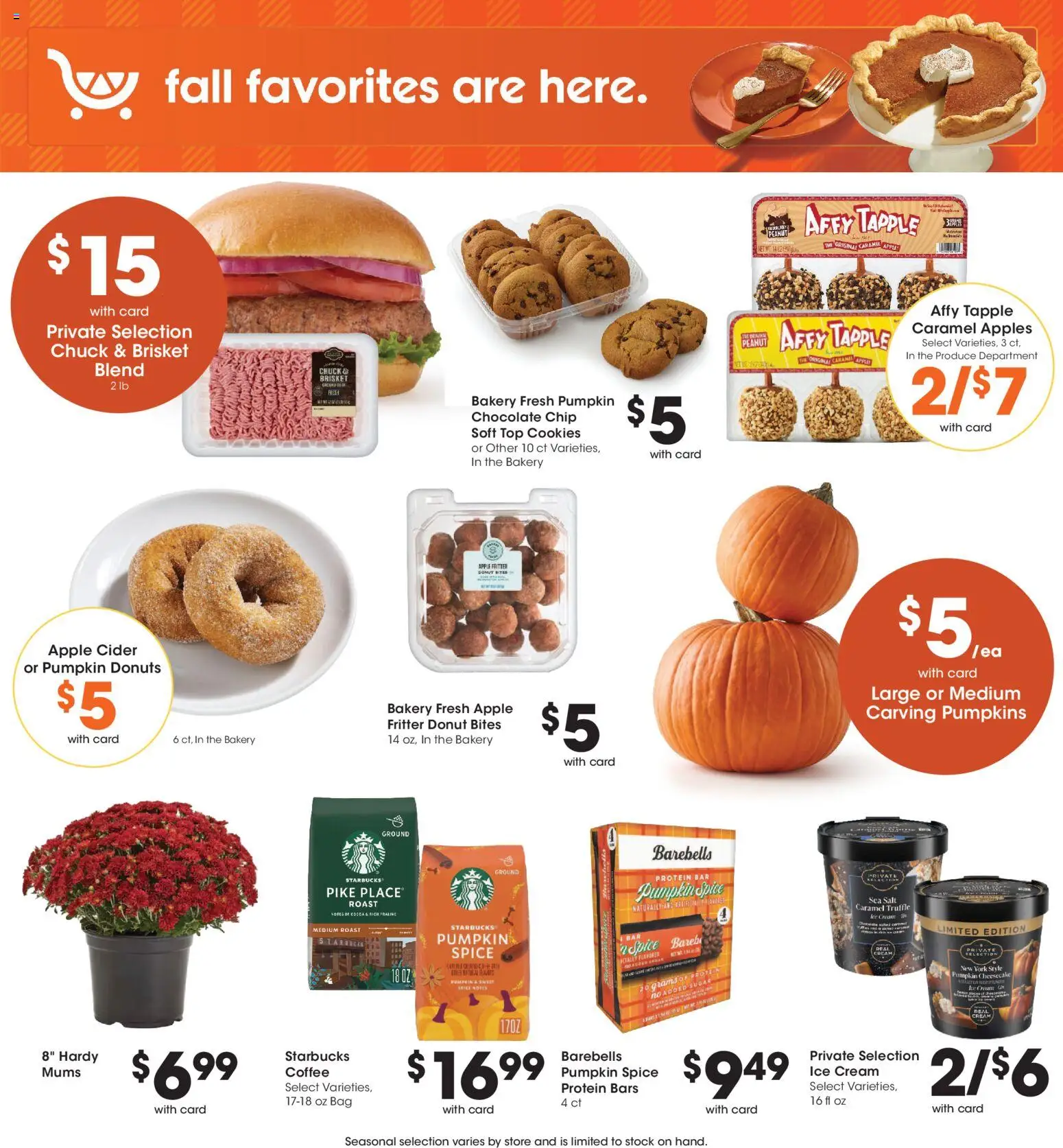 Mariano's Weekly Ad - valid from 09/16/2026 | Page: 13 | Products: Apples, Cream, Salt, Chocolate Chip