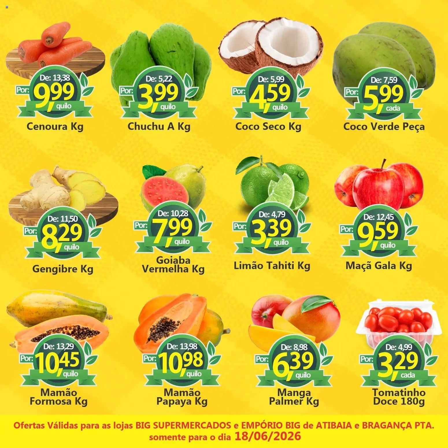 Big Supermercados Folheto - válido de 18.06.2026 | Página: 3