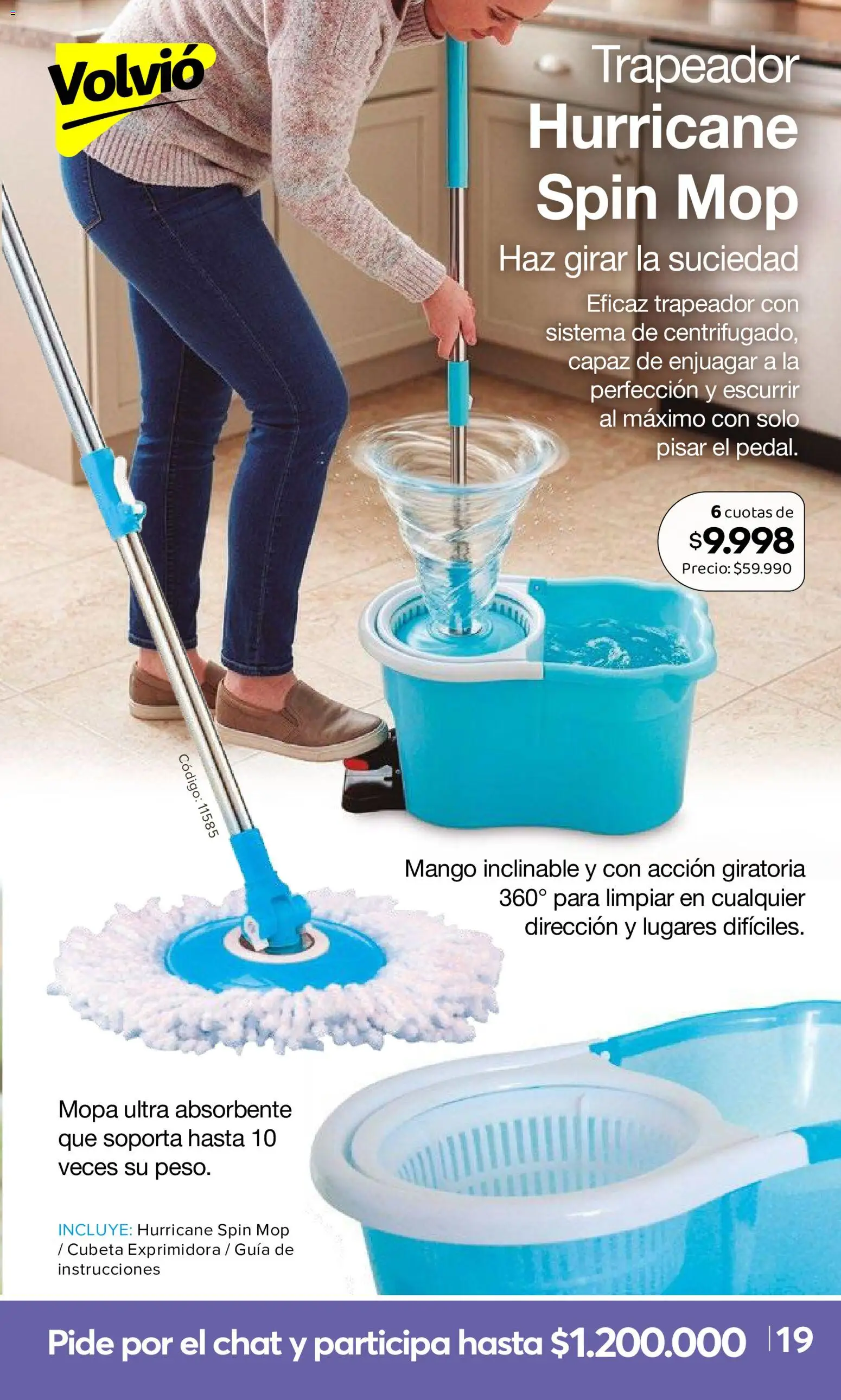 A3D Ofertas │ válido desde el 01.09.2026 | Página: 19 | Productos: Mango, Trapeador, Mopa