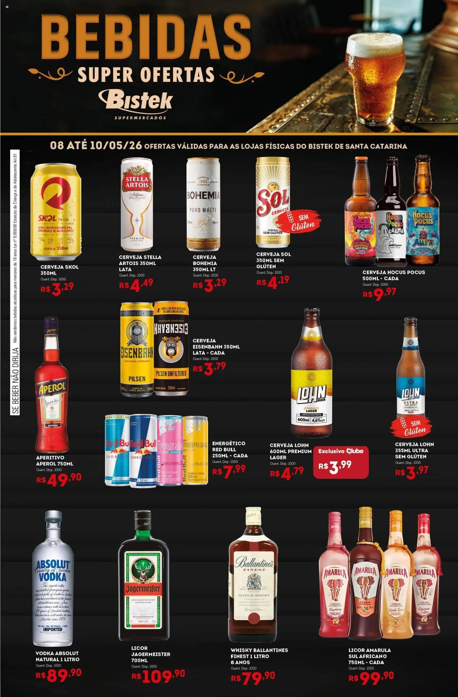 Bistek Supermercados Folheto - válido de 08.05.2026 | Página: 1