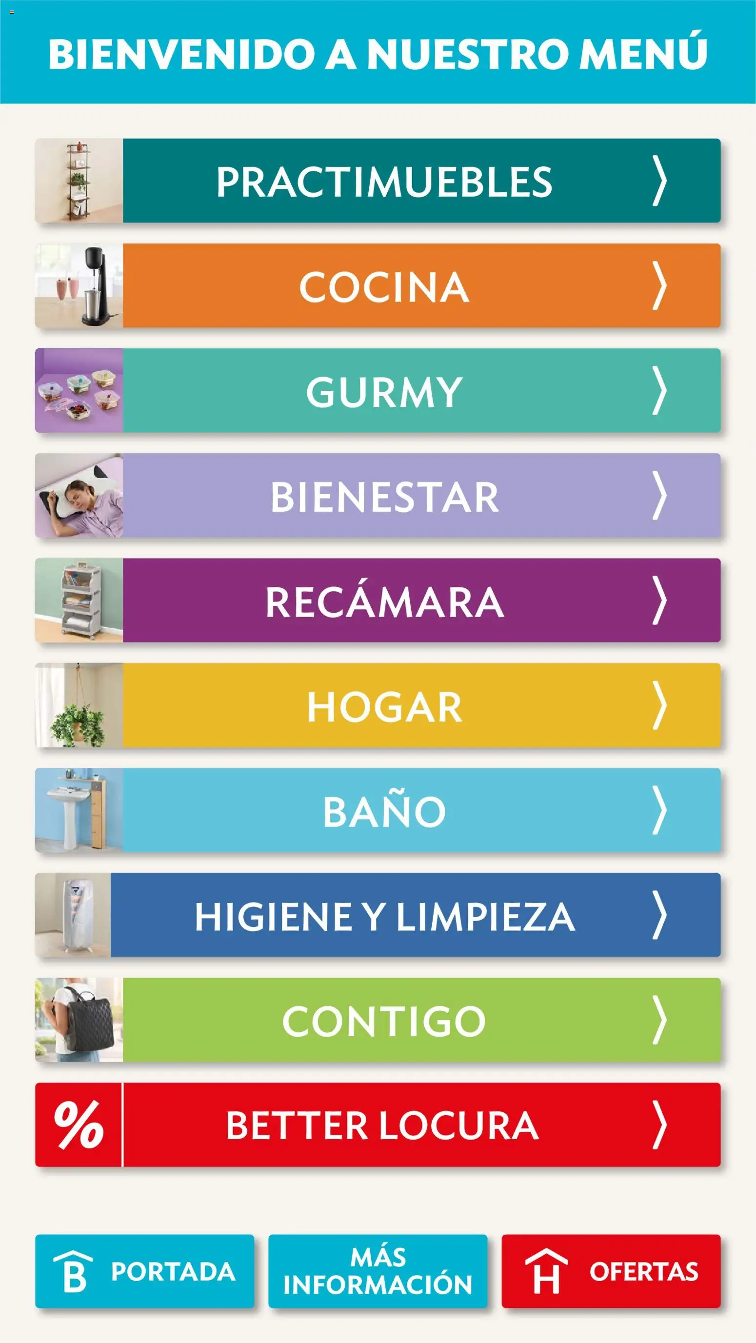 Nuevas ofertas de Betterware válidas en toda la República Mexicana desde el 28/09/2026. ¡Encuentra las mejores ofertas en Betterware campaña 10 2026! | Página: 9 | Productos: Cocina, Baño