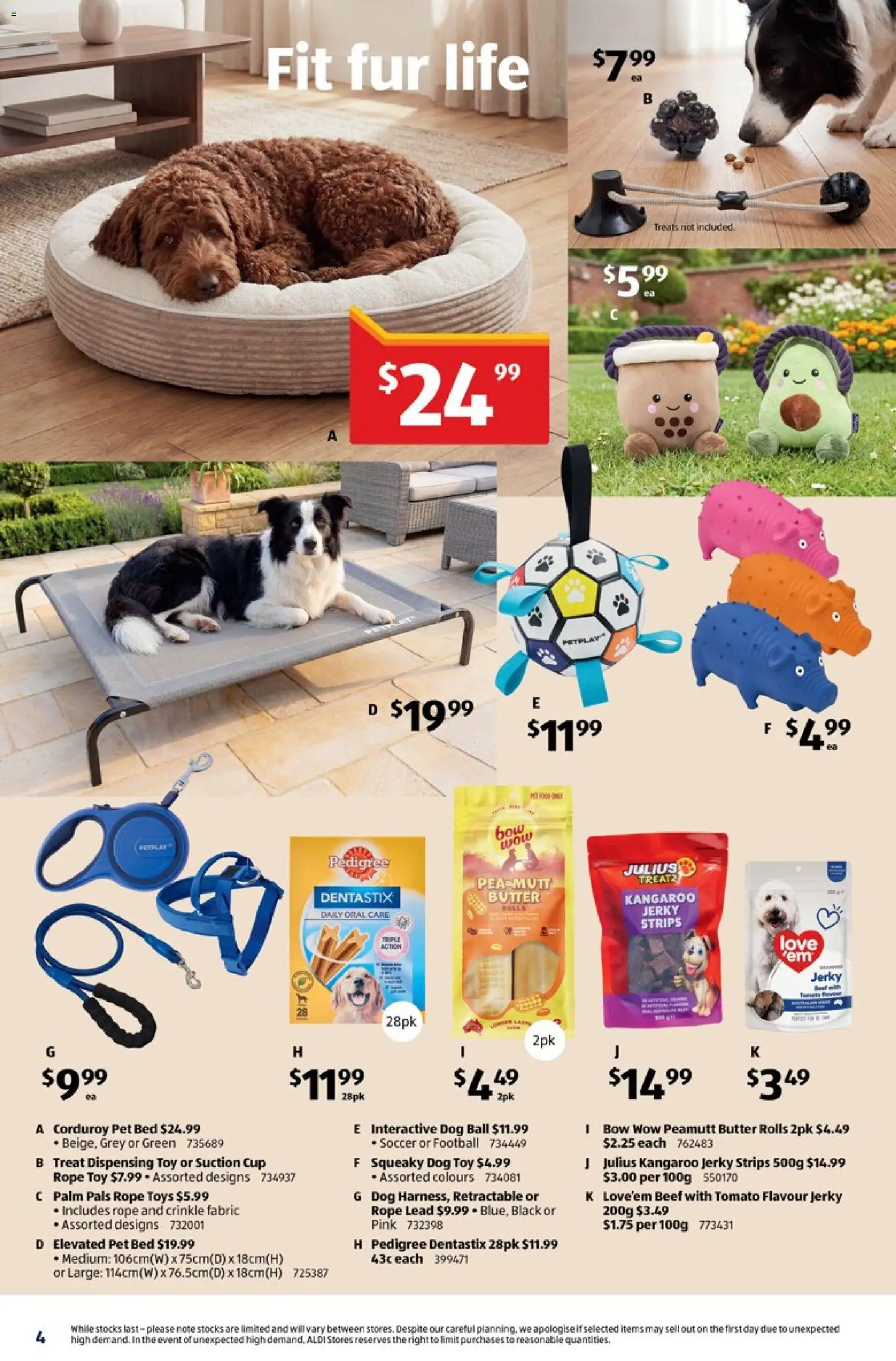 Aldi catalogue - valid from 25/08/2026 | Page: 4 | Products: Fur, Beef, Tomato, Toys