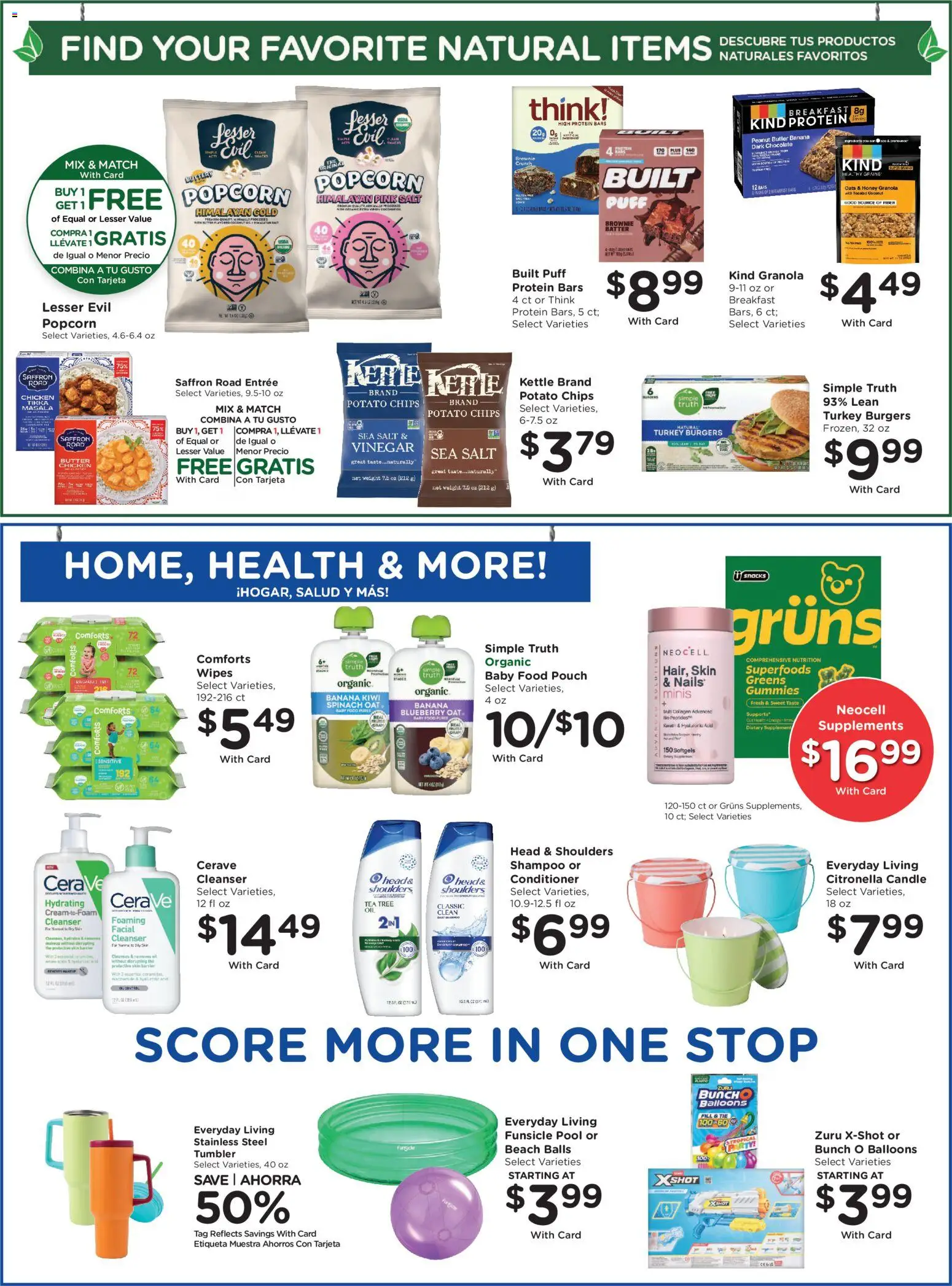 Smith's Weekly Ad - NM - valid from 03.06.2026 | Page: 9 | Products: Vinegar, Shampoo, Baby food, Salt
