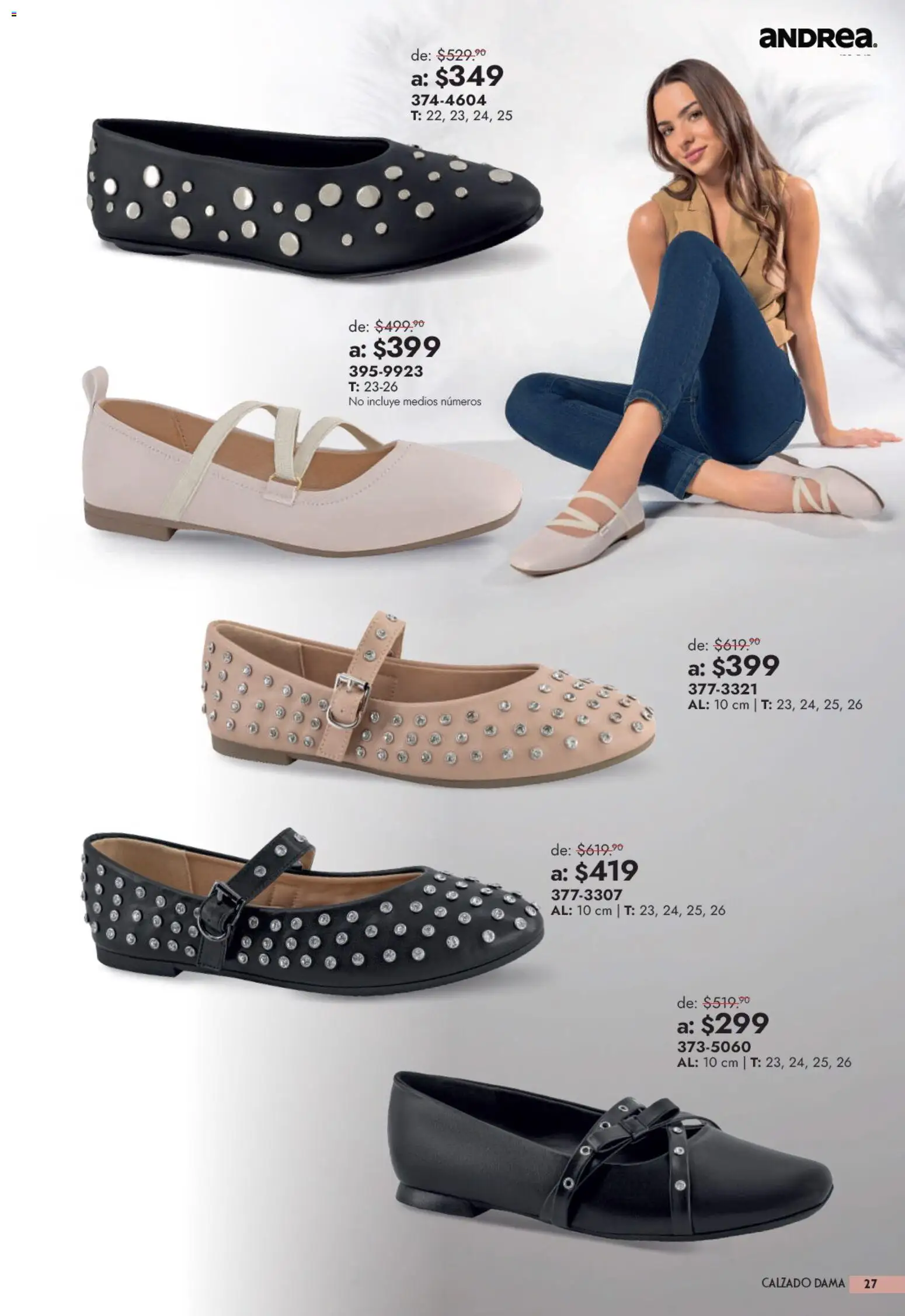 Nuevas ofertas de Andrea válidas en toda la República Mexicana desde el 13/09/2026. ¡Encuentra las mejores ofertas en Andrea catálogo Outlet! | Página: 27