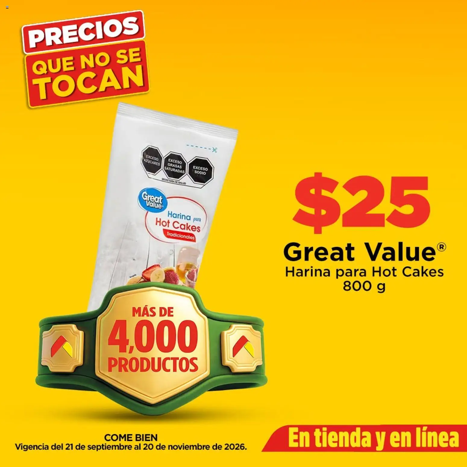 Nuevas ofertas de Bodega Aurrerá válidas en toda la República Mexicana desde el 21/09/2026. ¡Encuentra las mejores ofertas en Bodega Aurrerá folleto Con esto resolvió el desayuno de toda la familia! | Página: 2
