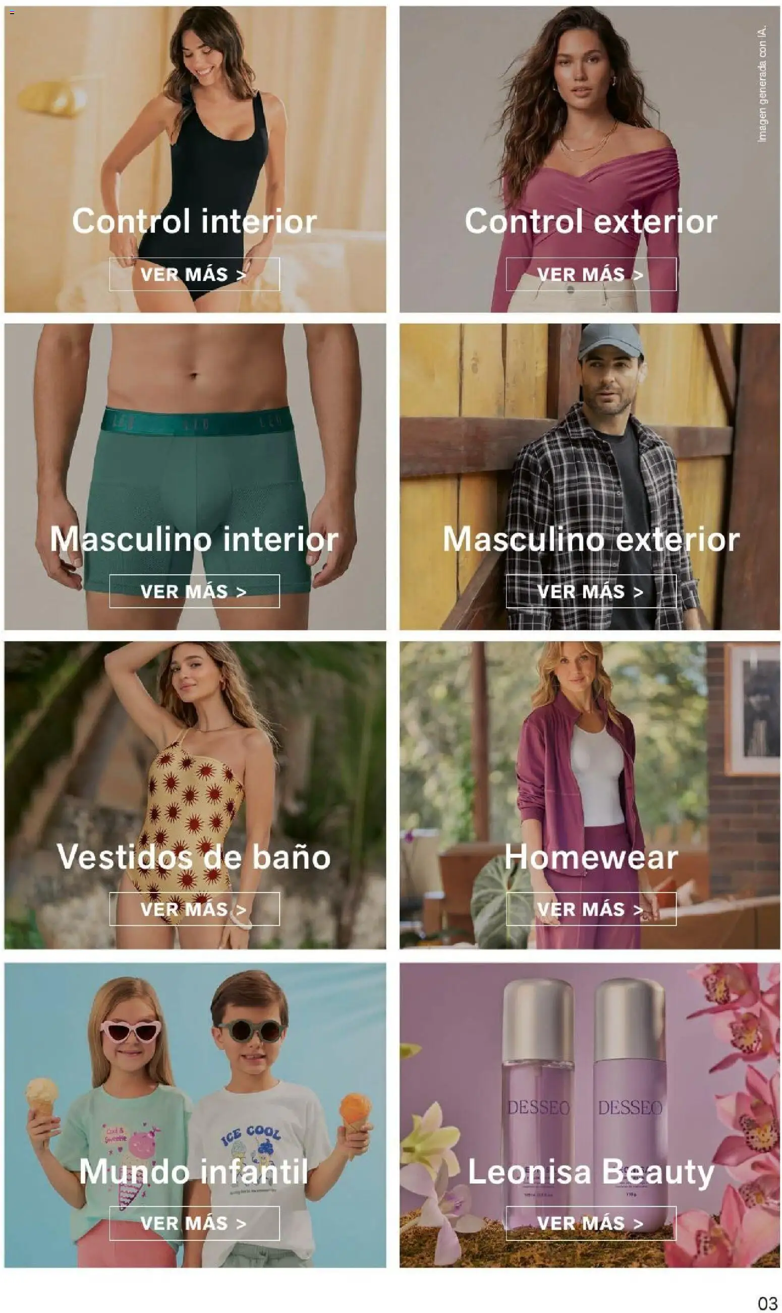 Leonisa revista - valida desde el 04/08/2026 | Página: 3 | Productos: Baño