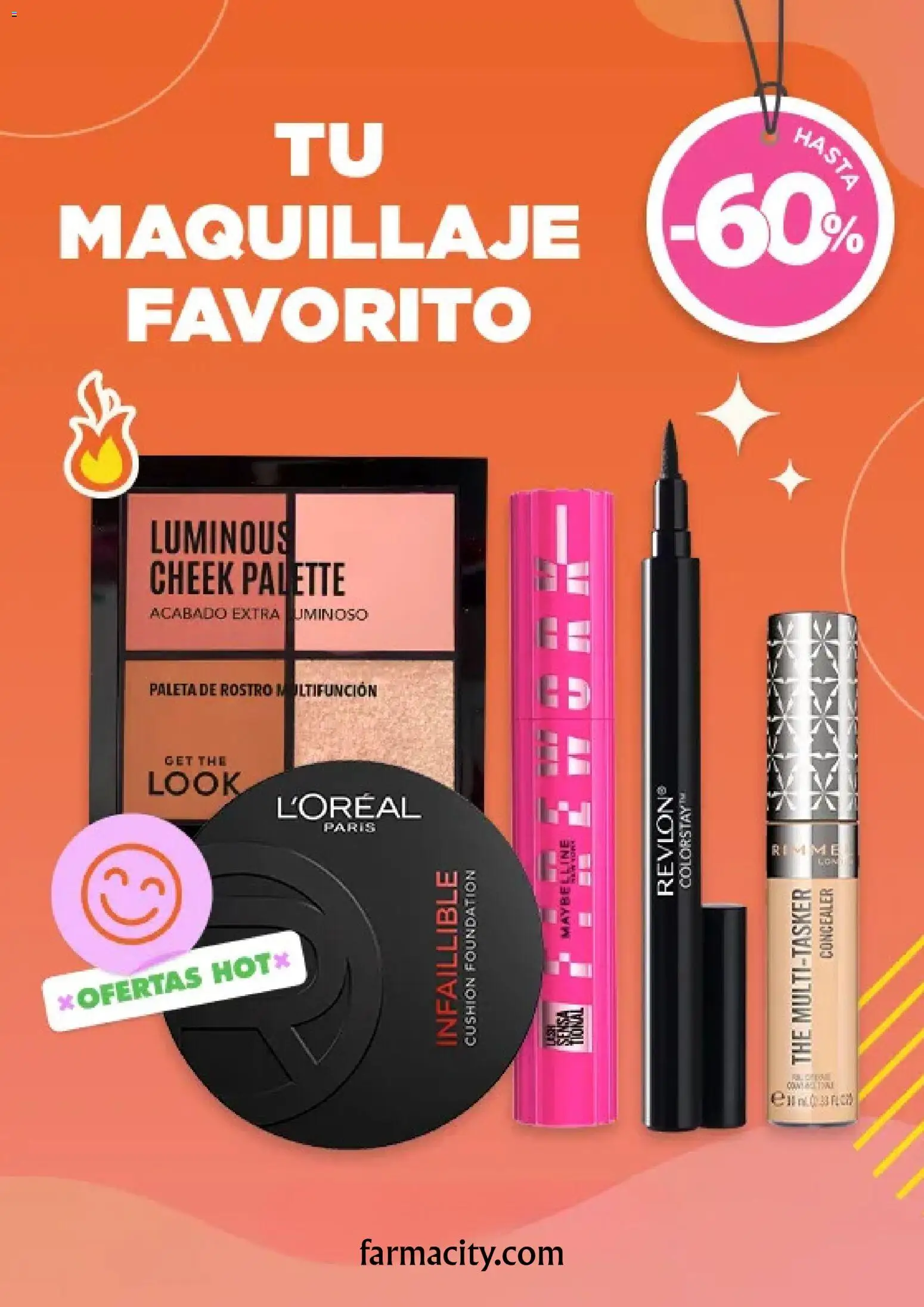 Farmacity - Hot Sale │ válido desde el 11.05.2026 | Página: 5 | Productos: Maquillaje, Paleta