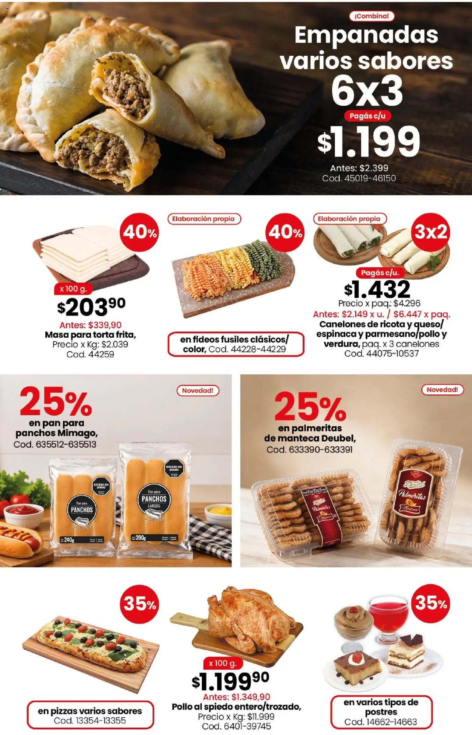 Coto  Ofertas │ válido desde el 21/09/2026 | Página: 5 | Productos: Pollo, Ricota, Pizza, Pasta