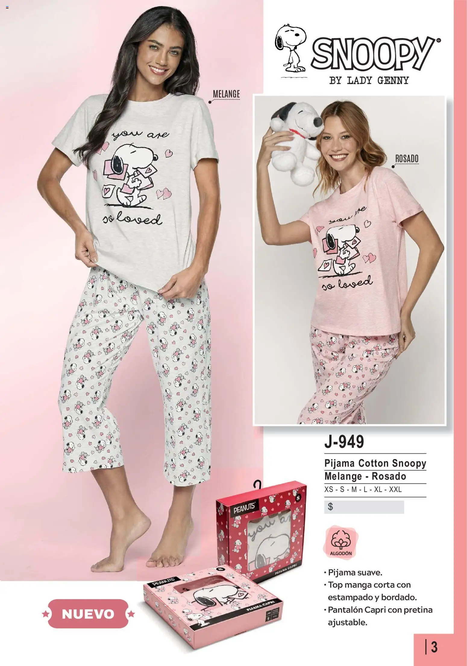 Lady Genny Ofertas │ válido desde el 31.08.2026 | Página: 5 | Productos: Manga, Algodón, Top, Pijama