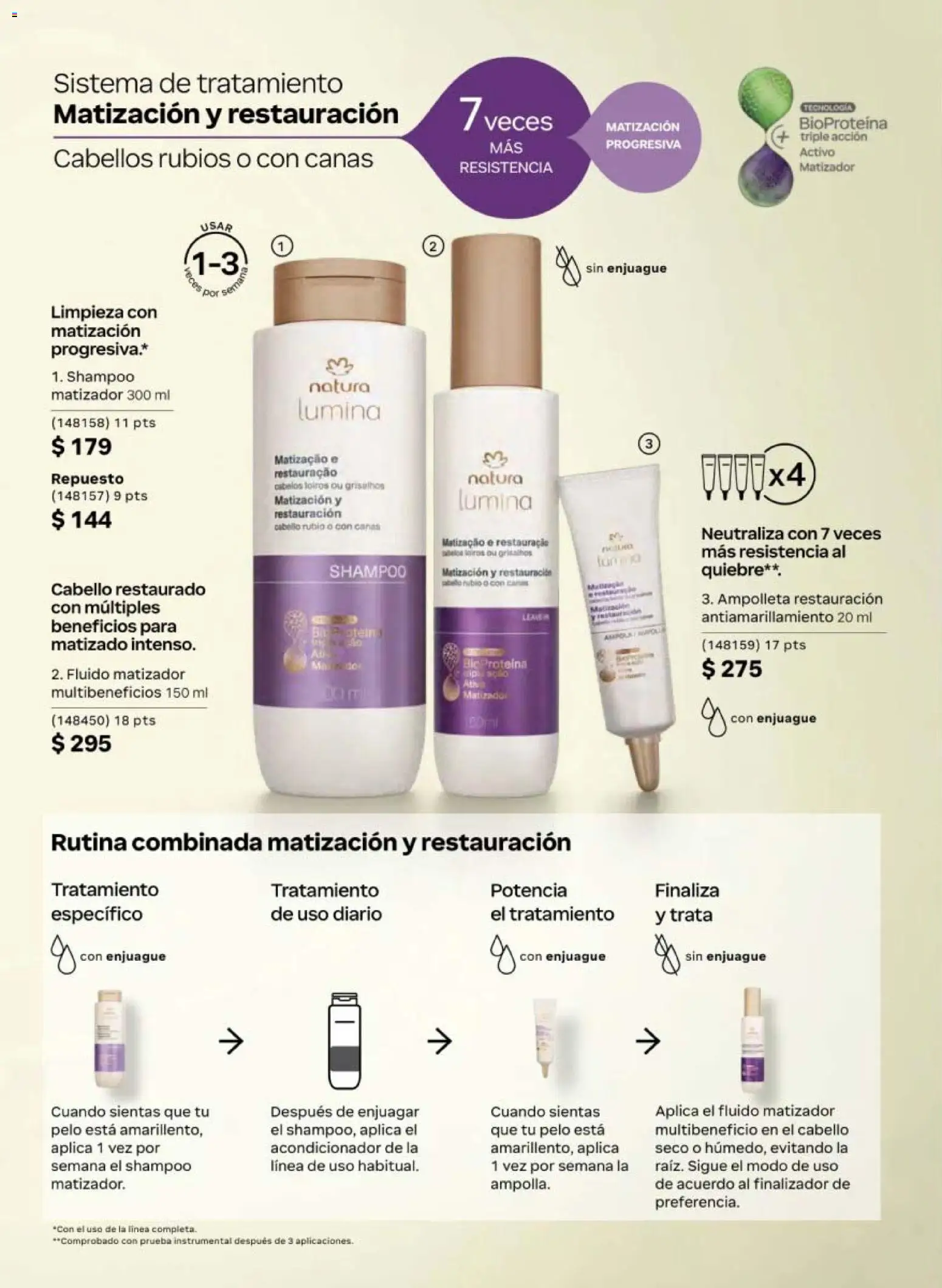 Nuevas ofertas de Natura válidas en toda la República Mexicana desde el 10/07/2026. ¡Encuentra las mejores ofertas en Natura campaña 11 2026! | Página: 116 | Productos: Ampolla, Shampoo, Acondicionador