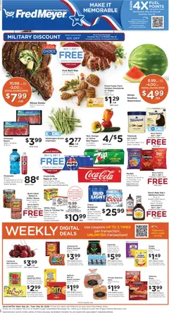 Preview of Fred Meyer weekly ads valid from 20.05.2026