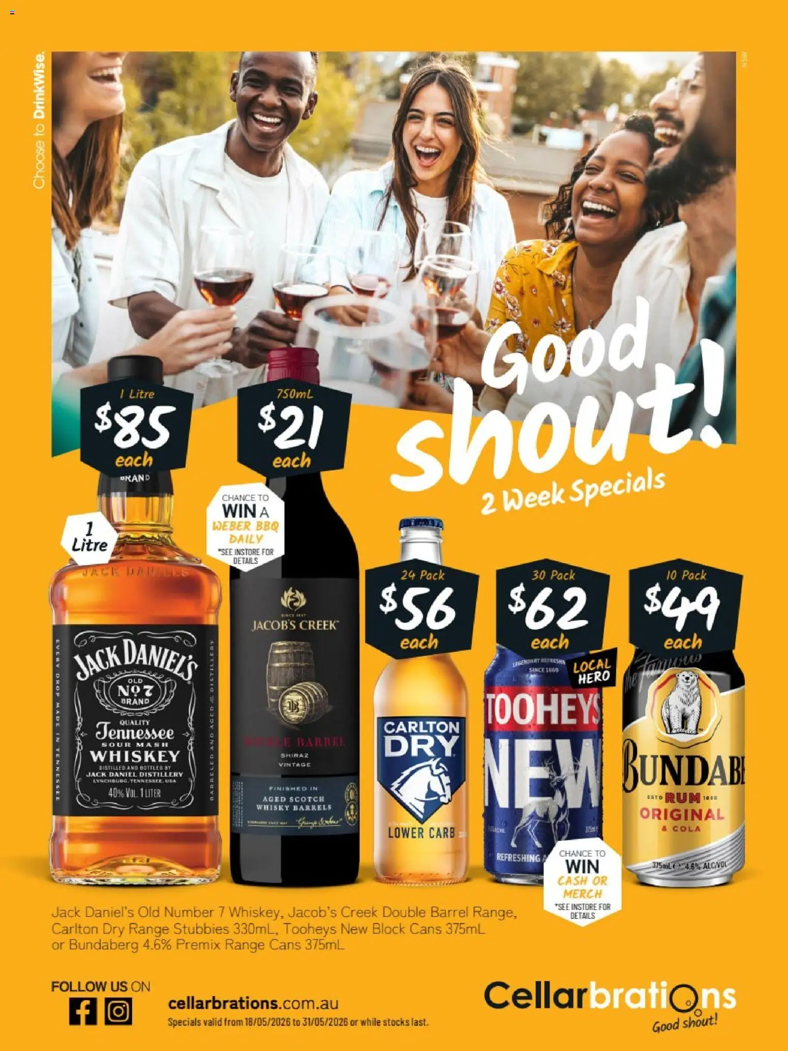 Cellarbrations catalogue - valid from 18.05.2026 | Page: 1 | Products: Whiskey, Rum, Scotch