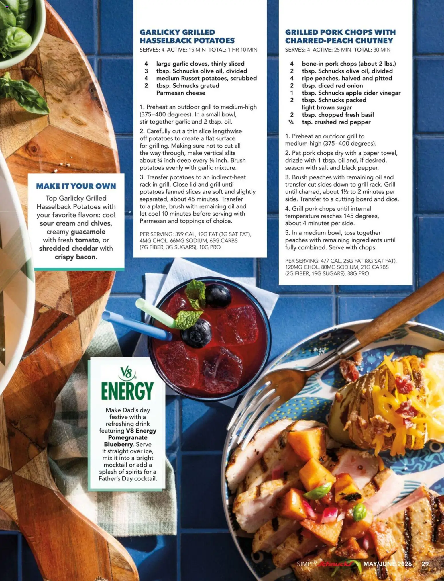 Schnucks Monthly Ad - valid from 01.05.2026 | Page: 31 | Products: Vinegar, Peaches, Salt, Grill