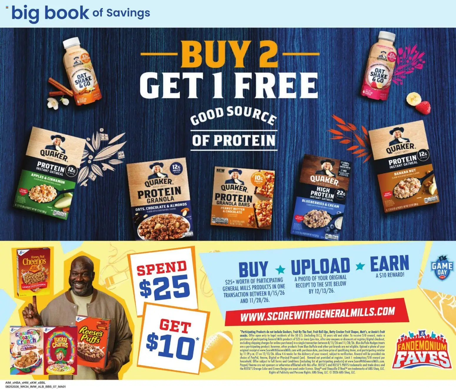Albertsons Big Book of Savings - valid from 08/25/2026 | Page: 7 | Products: Fruit, Peanut butter, Dress, Game
