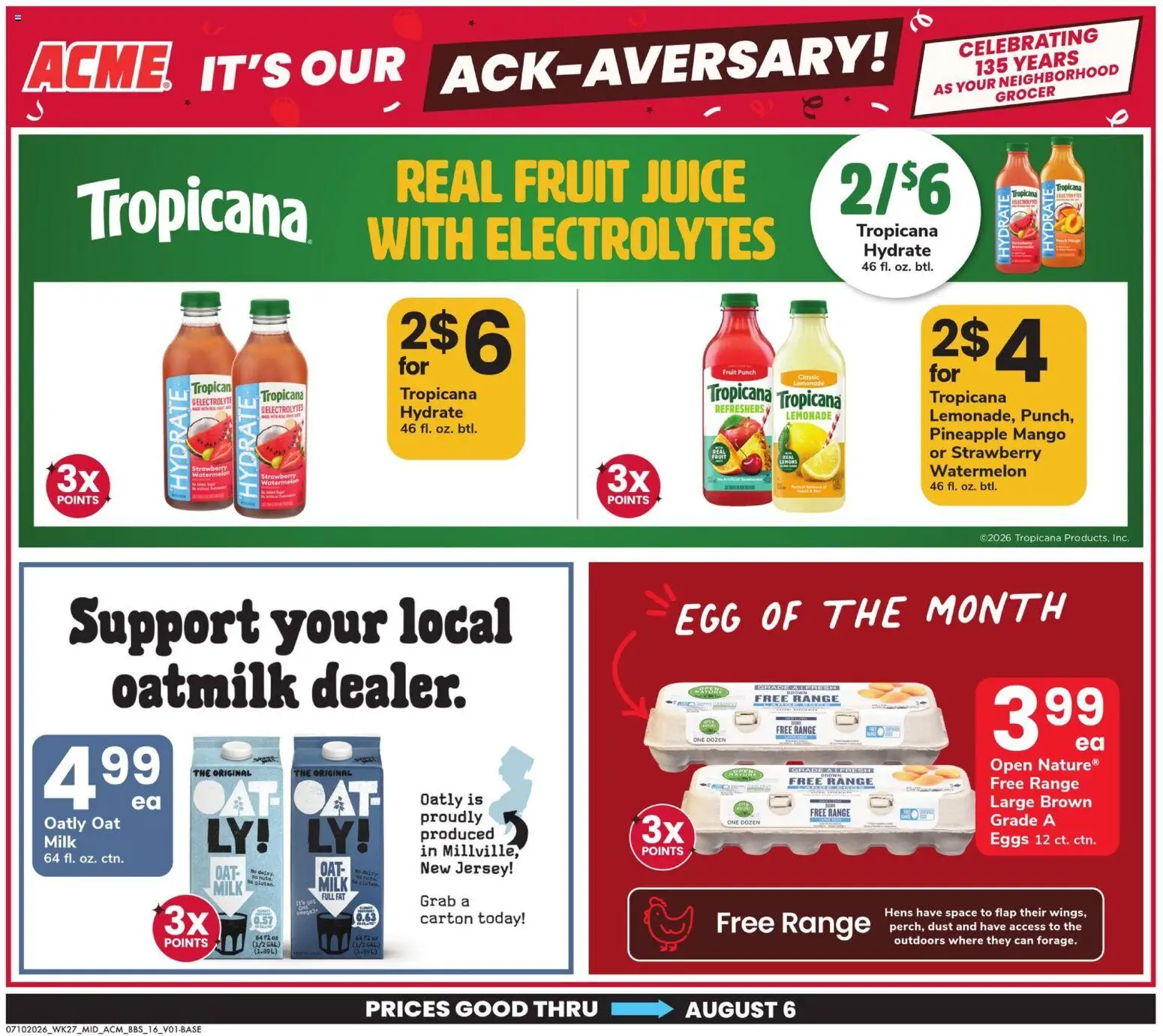 Acme Big Book of Savings - valid from 07/10/2026 | Page: 16 | Products: Juice, Pineapple, Mango, Watermelon