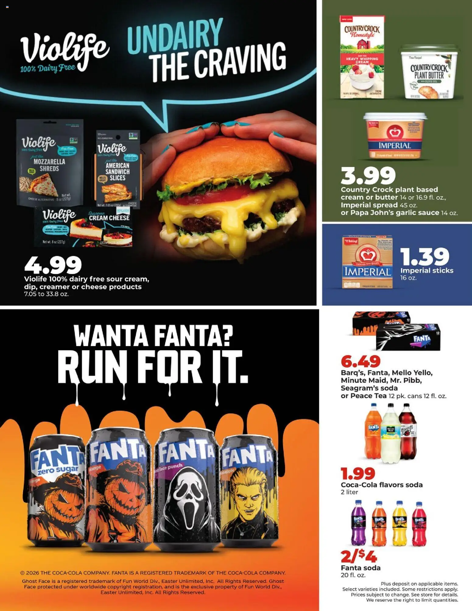 HyVee Monthly Ad - valid from 08/31/2026 | Page: 4 | Products: Cheese products, Tea, Mozzarella, Fanta
