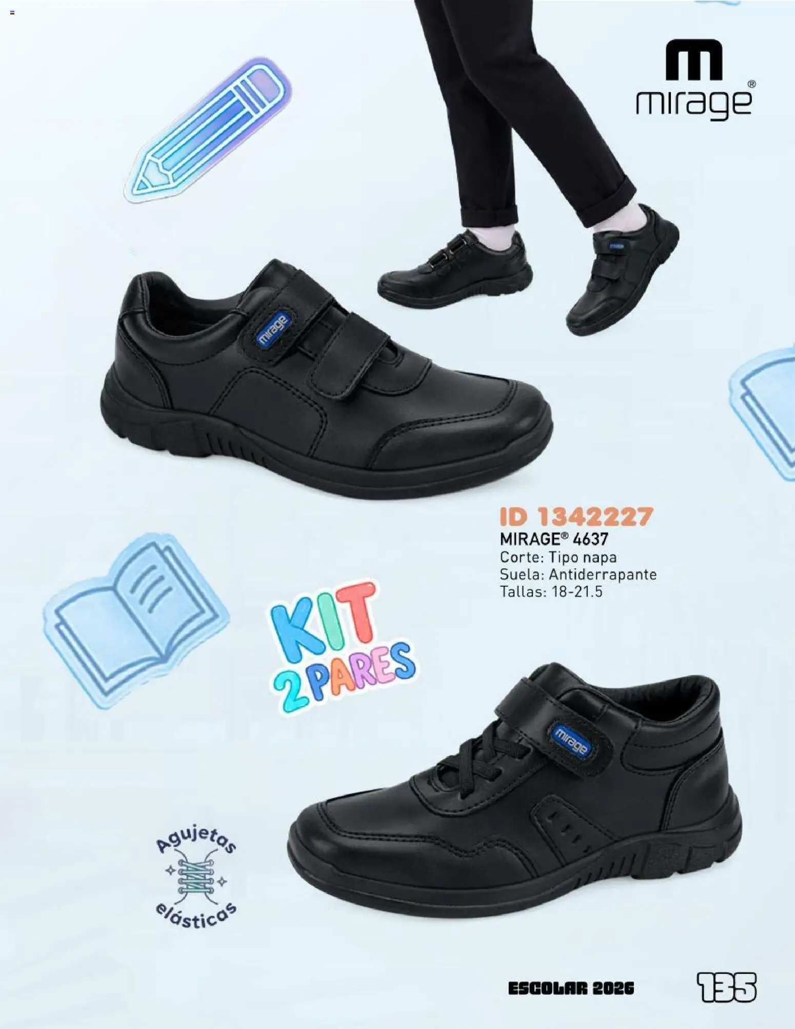 Nuevas ofertas de Price Shoes válidas en toda la República Mexicana desde el 12.06.2026. ¡Encuentra las mejores ofertas en Price Shoes catálogo Escolar! | Página: 135