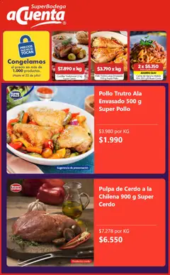 Super Bodega aCuenta Ofertas válido desde el 26.05.2026 | Página: 3 | Productos: Pollo, Cerdo