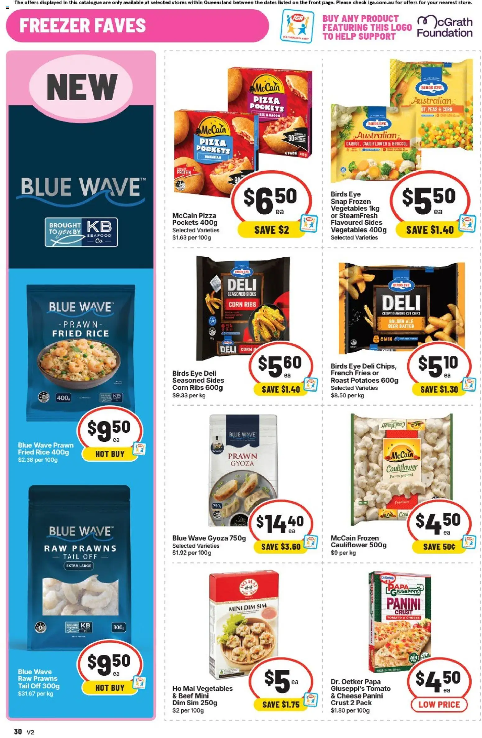 IGA catalogue - valid from 16/09/2026 | Page: 27 | Products: Broccoli, Bacon, Potatoes, Tomato