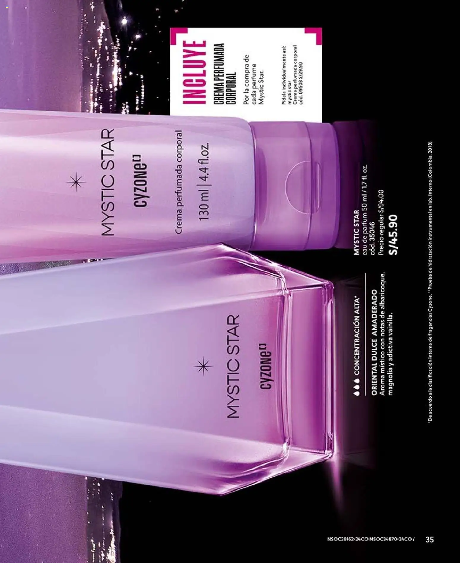 Catálogo CyZone válido desde 09/09/2026 | Página: 35 | Productos: Crema, Perfume