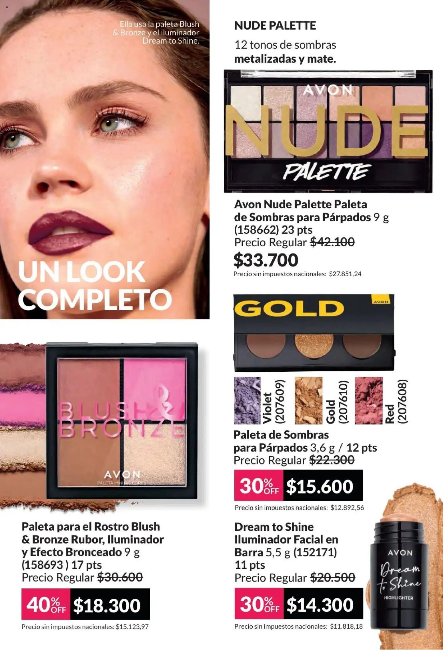 Avon -  Campaña 6/2026 │ válido desde el 01.06.2026 | Página: 46 | Productos: Iluminador, Paleta