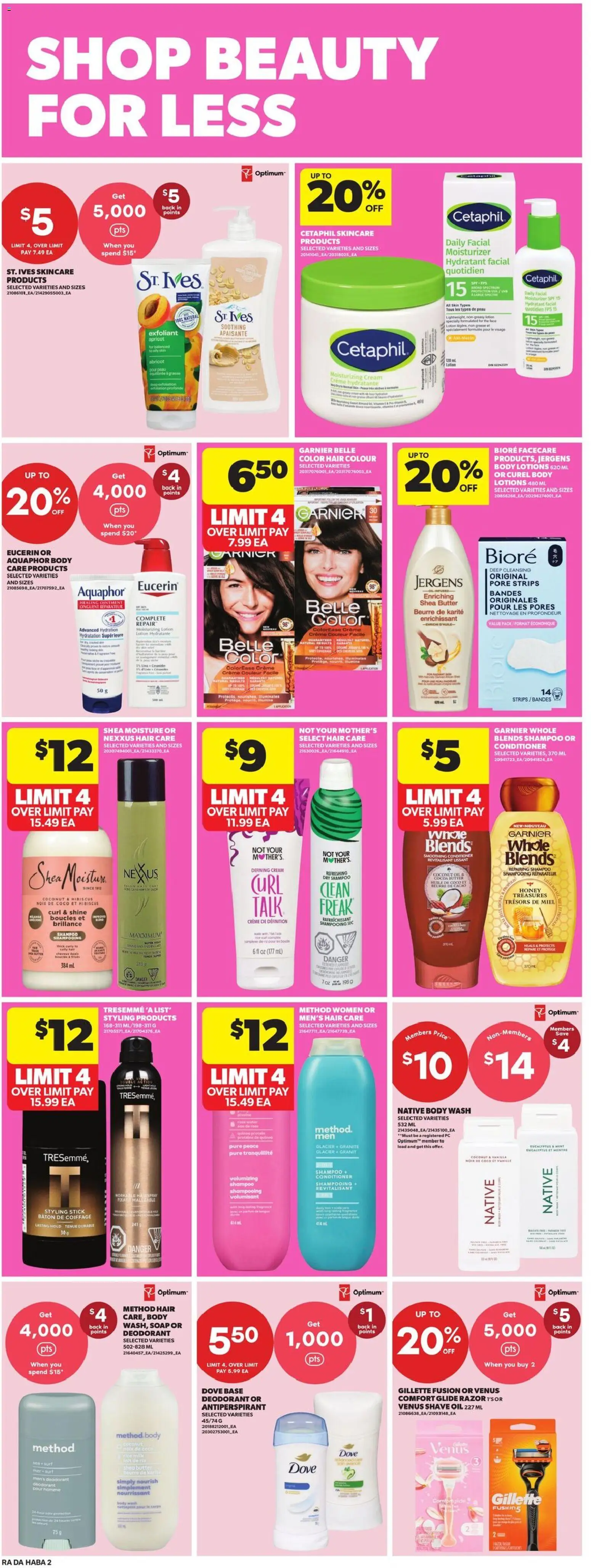 Atlantic Superstore flyer valid from Oct 1, 2026 | Page: 29 | Products: Cream, Cocoa, Shea butter, Protein