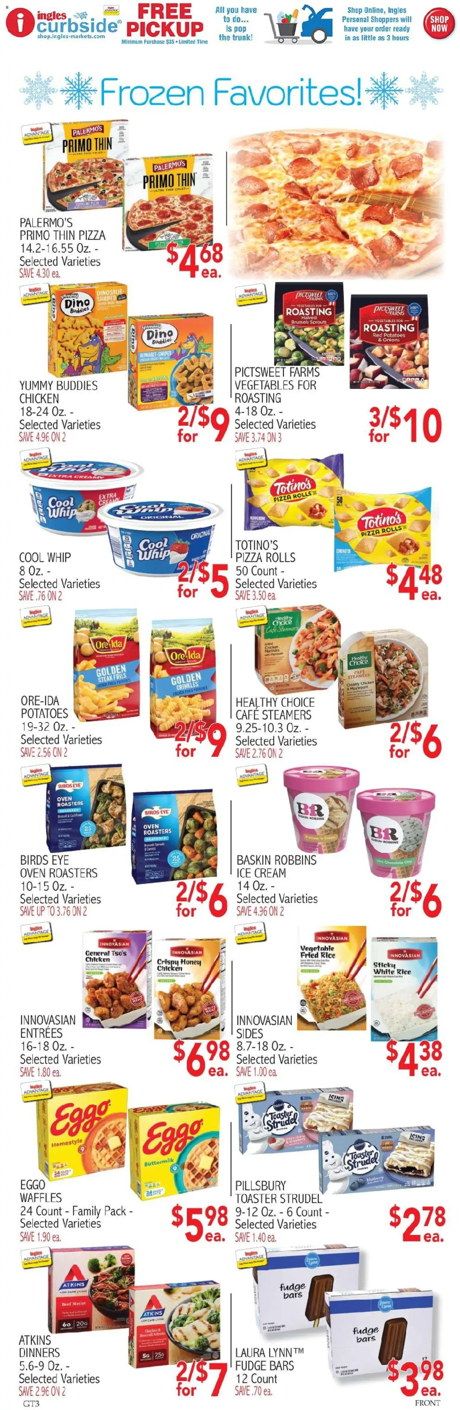 Ingles Weekly Ad - valid from 08/26/2026 | Page: 7 | Products: Toaster, Chicken, Beef, Vegetables
