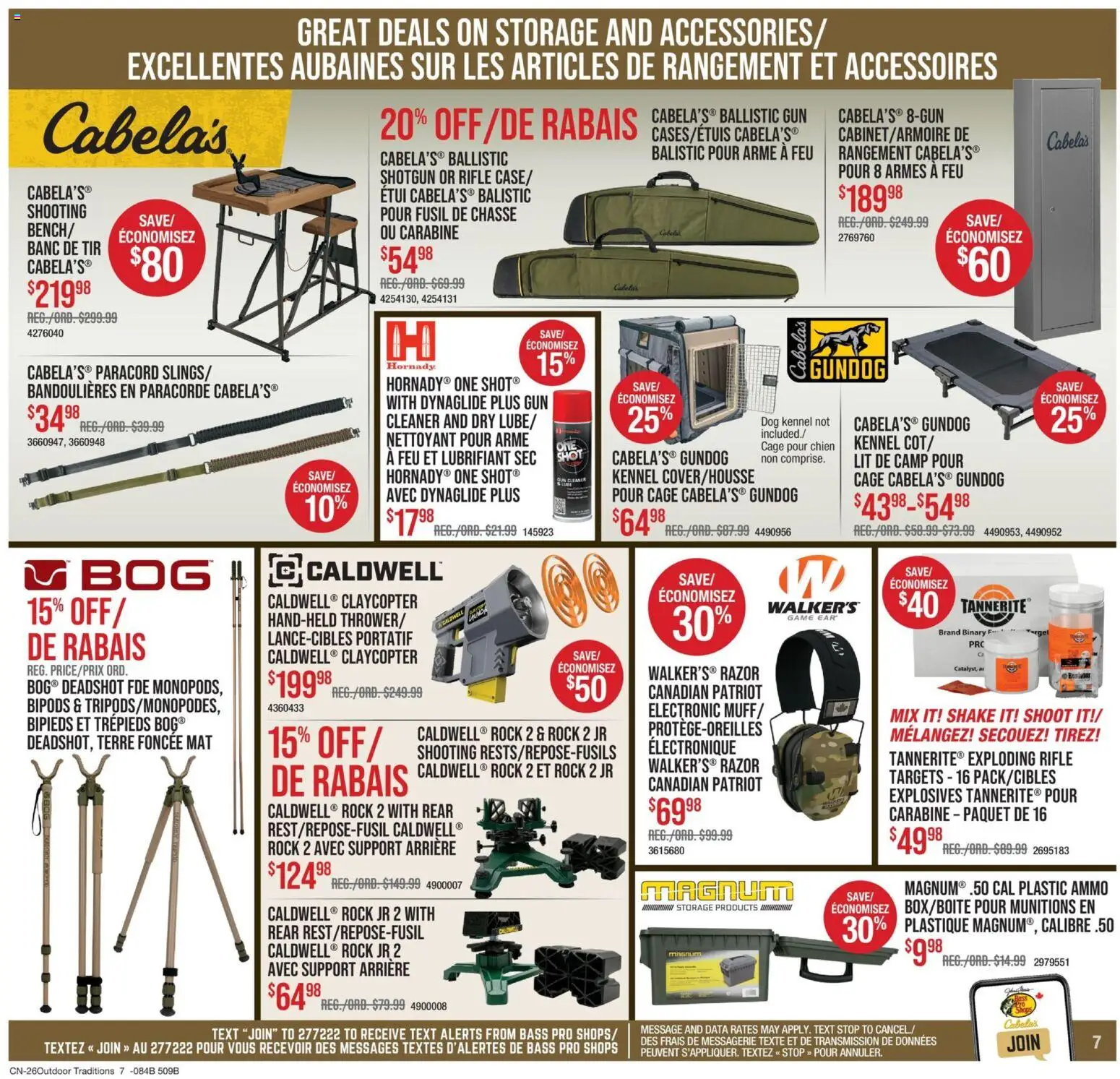 Cabelas flyer valid from Sep 24, 2026 | Page: 7