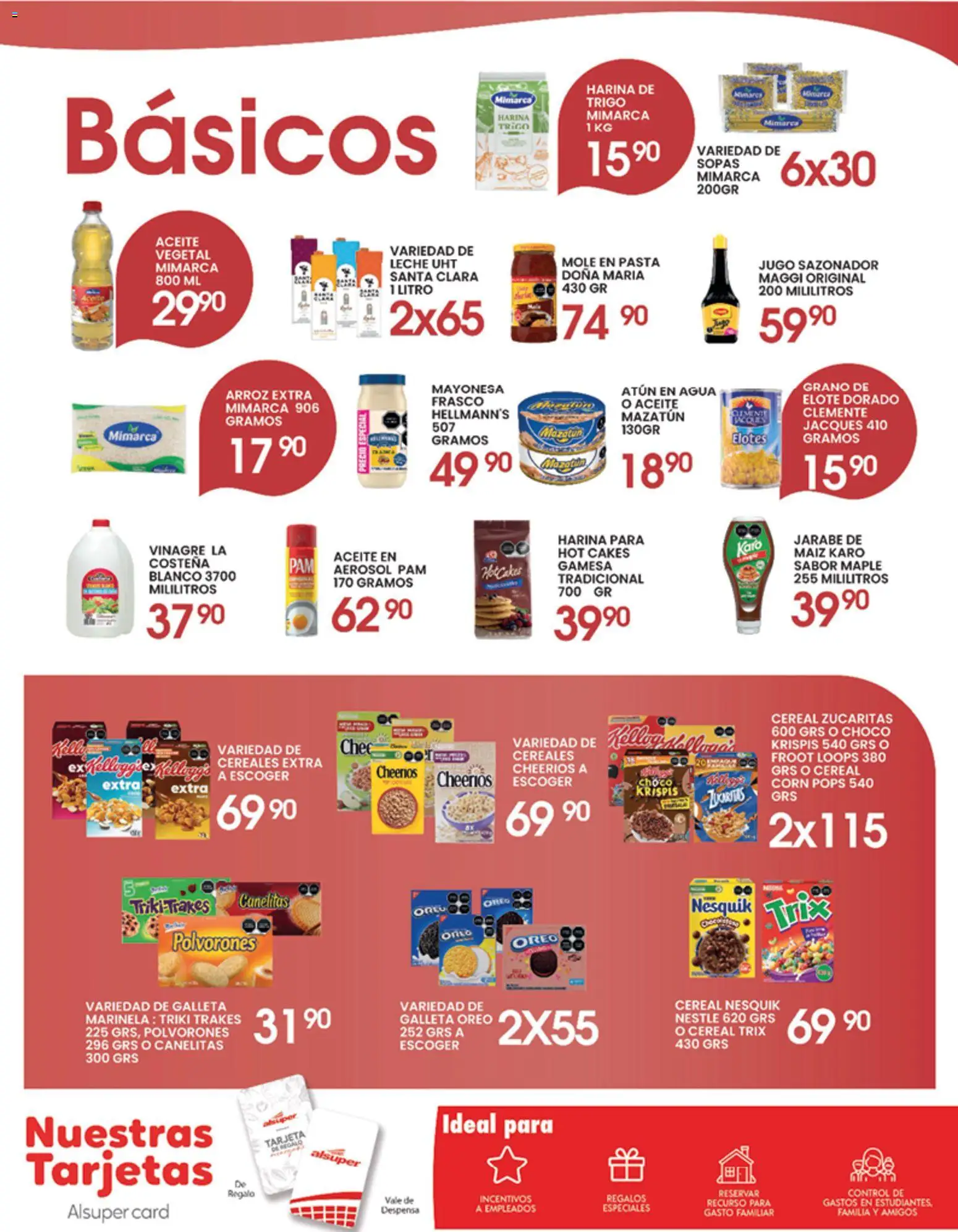 Nuevas ofertas de Alsuper válidas en toda la República Mexicana desde el 12.05.2026. ¡Encuentra las mejores ofertas en Alsuper folleto Chihuahua-Ciudad! | Página: 6 | Productos: Vinagre, Atún, Agua, Leche