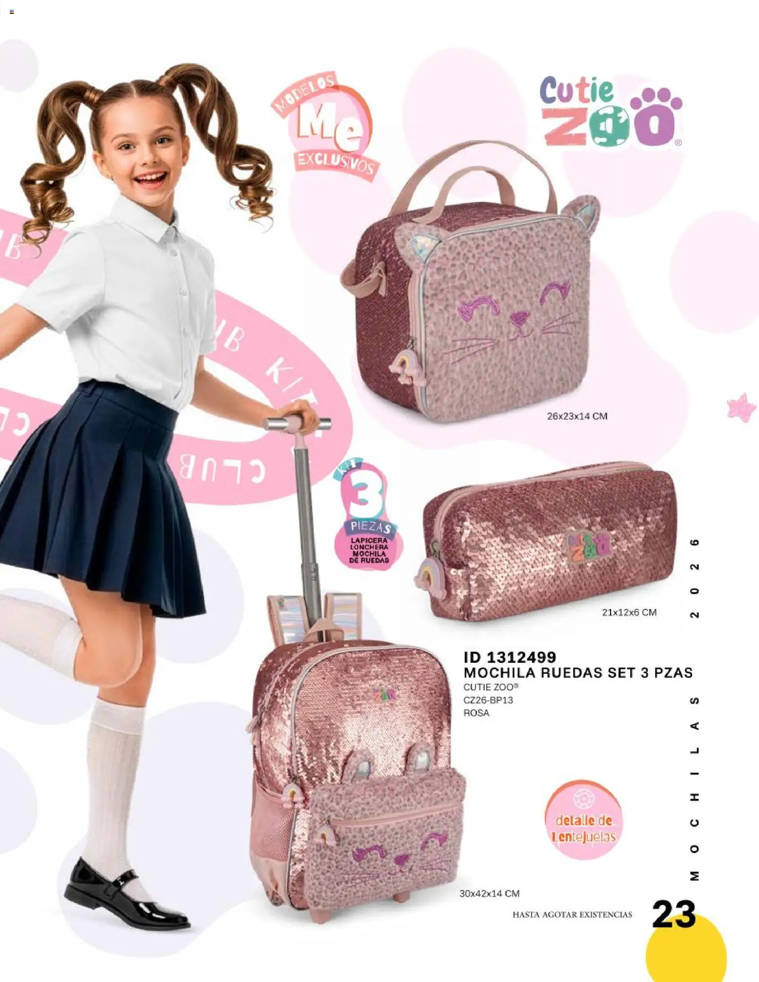 Nuevas ofertas de Price Shoes válidas en toda la República Mexicana desde el 12.06.2026. ¡Encuentra las mejores ofertas en Price Shoes catálogo Mochilas! | Página: 23 | Productos: Mochila, Lentejuelas