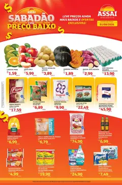 Assaí Atacadista ofertas - GO - Pré-Visualização do folheto da loja Assaí Atacadista, válido de 01/08/2026