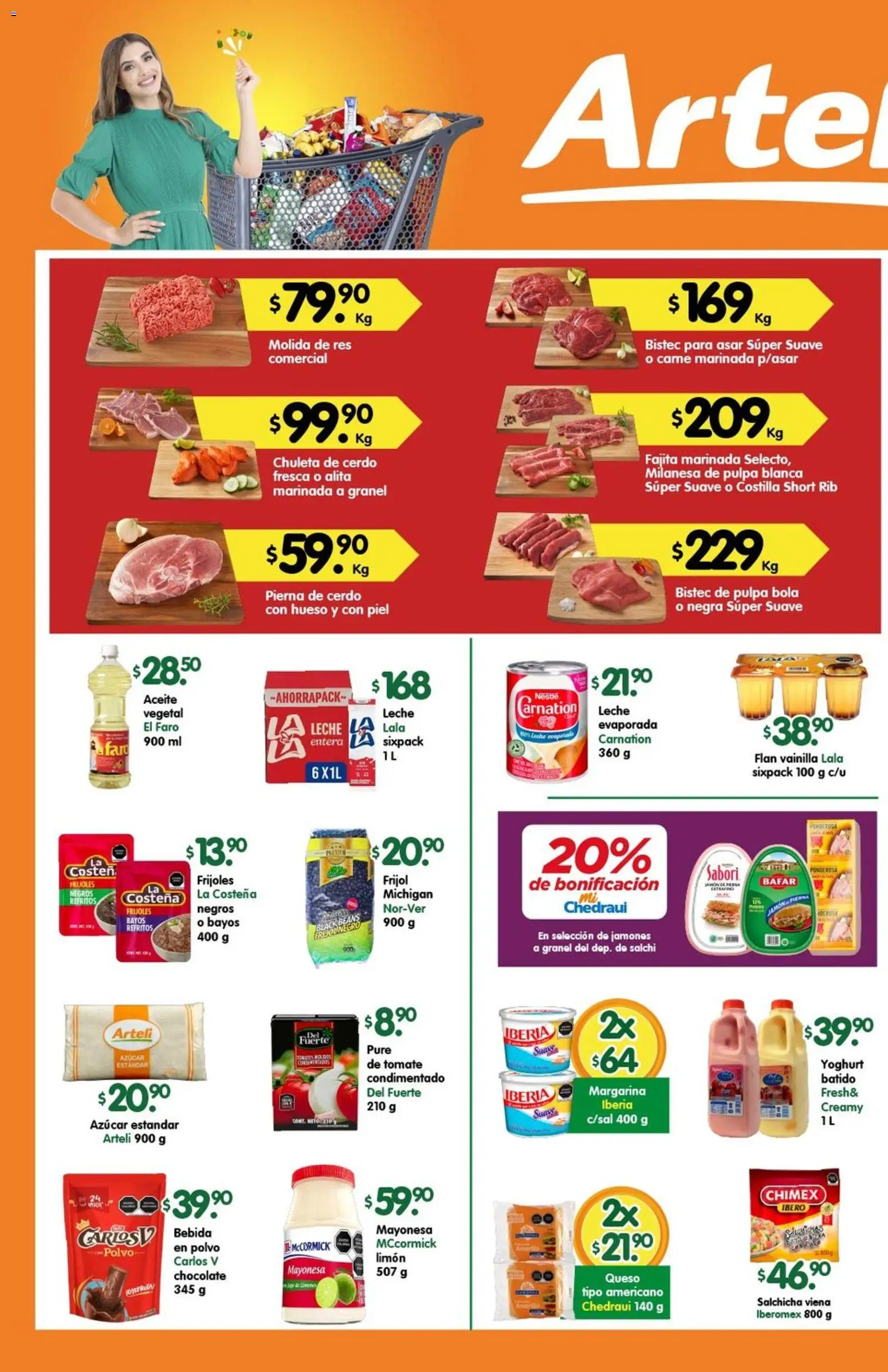 Nuevas ofertas de Arteli válidas en toda la República Mexicana desde el 25.05.2026. ¡Encuentra las mejores ofertas en Arteli folleto Express! | Página: 1
