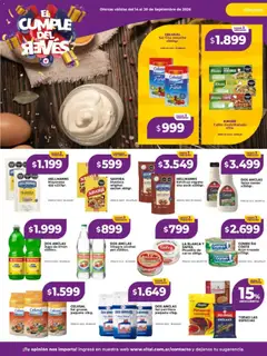 Vista previa Vital - Ofertas válido desde el 14/09/2026 | Página: 18 | Productos: Especias, Jugo de limón, Mostaza, Carne