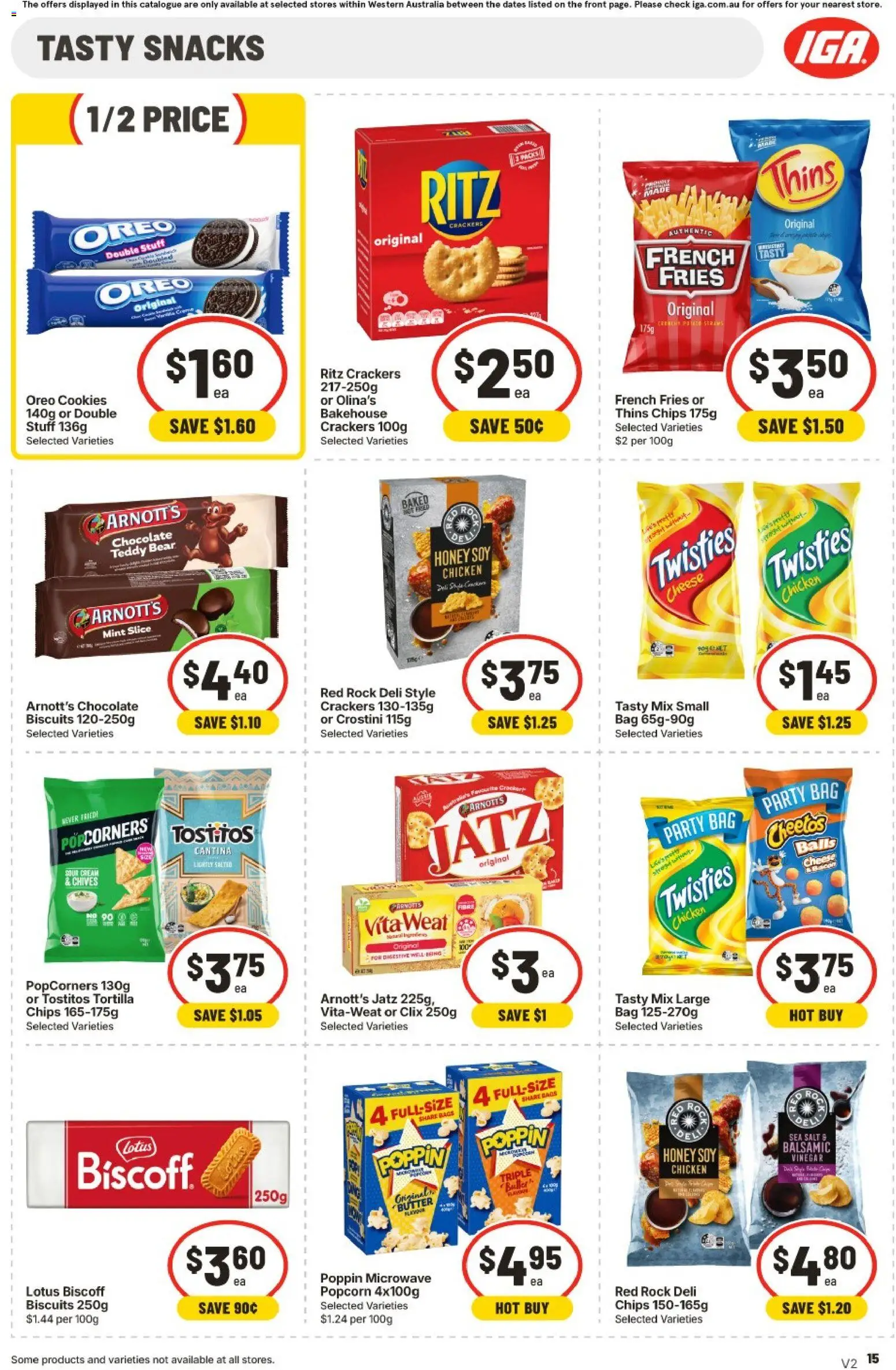 IGA catalogue - valid from 30/09/2026 | Page: 24 | Products: Fries, Cheese, Honey, Lotus