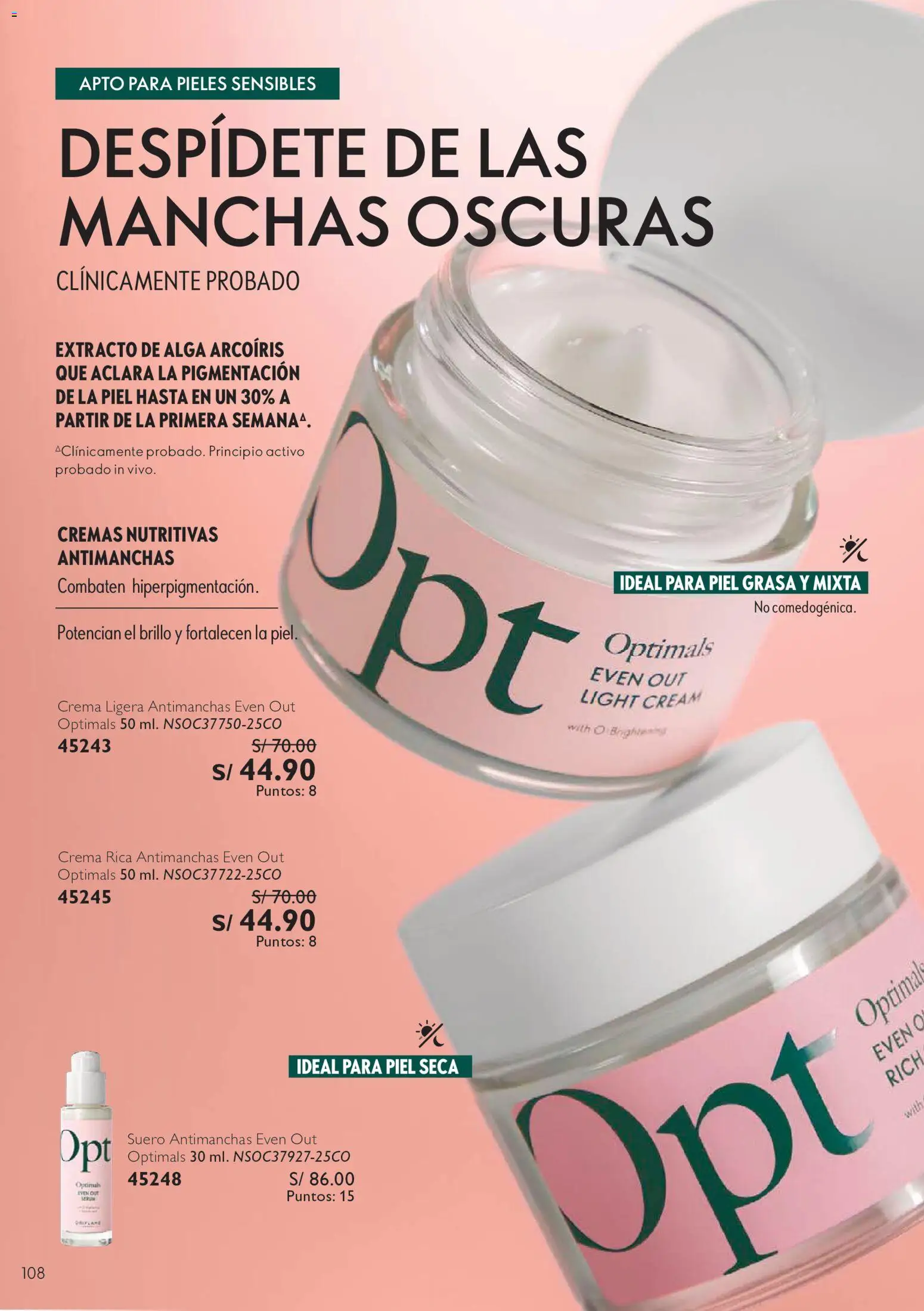 Catálogo Oriflame válido desde 01/08/2026 | Página: 108 | Productos: Crema