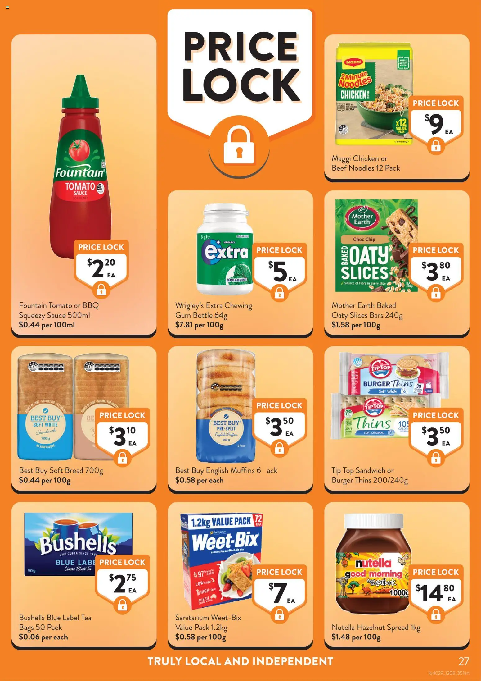 Foodworks catalogue - valid from 12/08/2026 | Page: 27 | Products: Tea, Noodles, Muffins, Nutella
