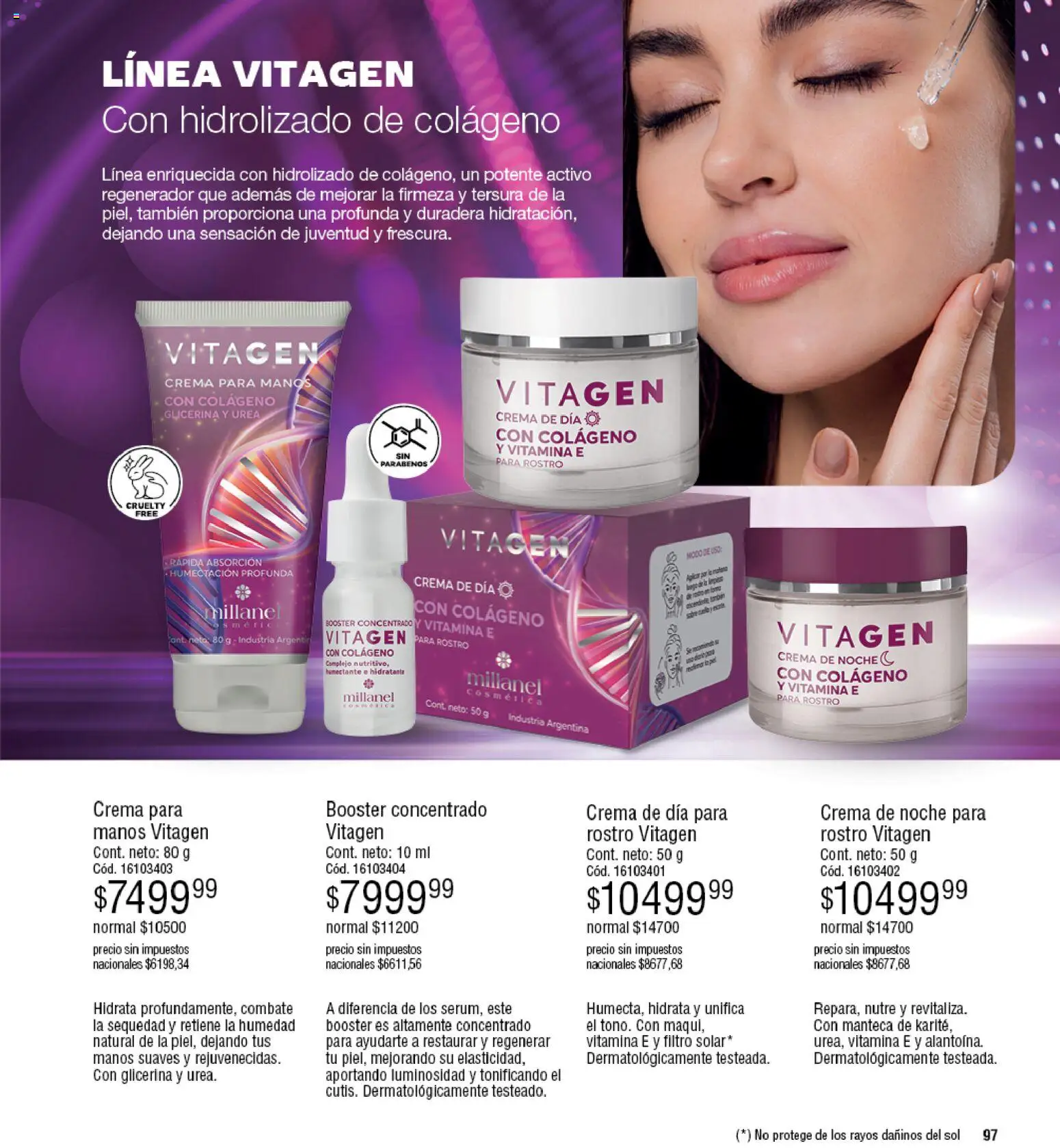 Millanel - Catálogo │ válido desde el 30/03/2026 | Página: 97 | Productos: Crema para manos, Manteca, Crema