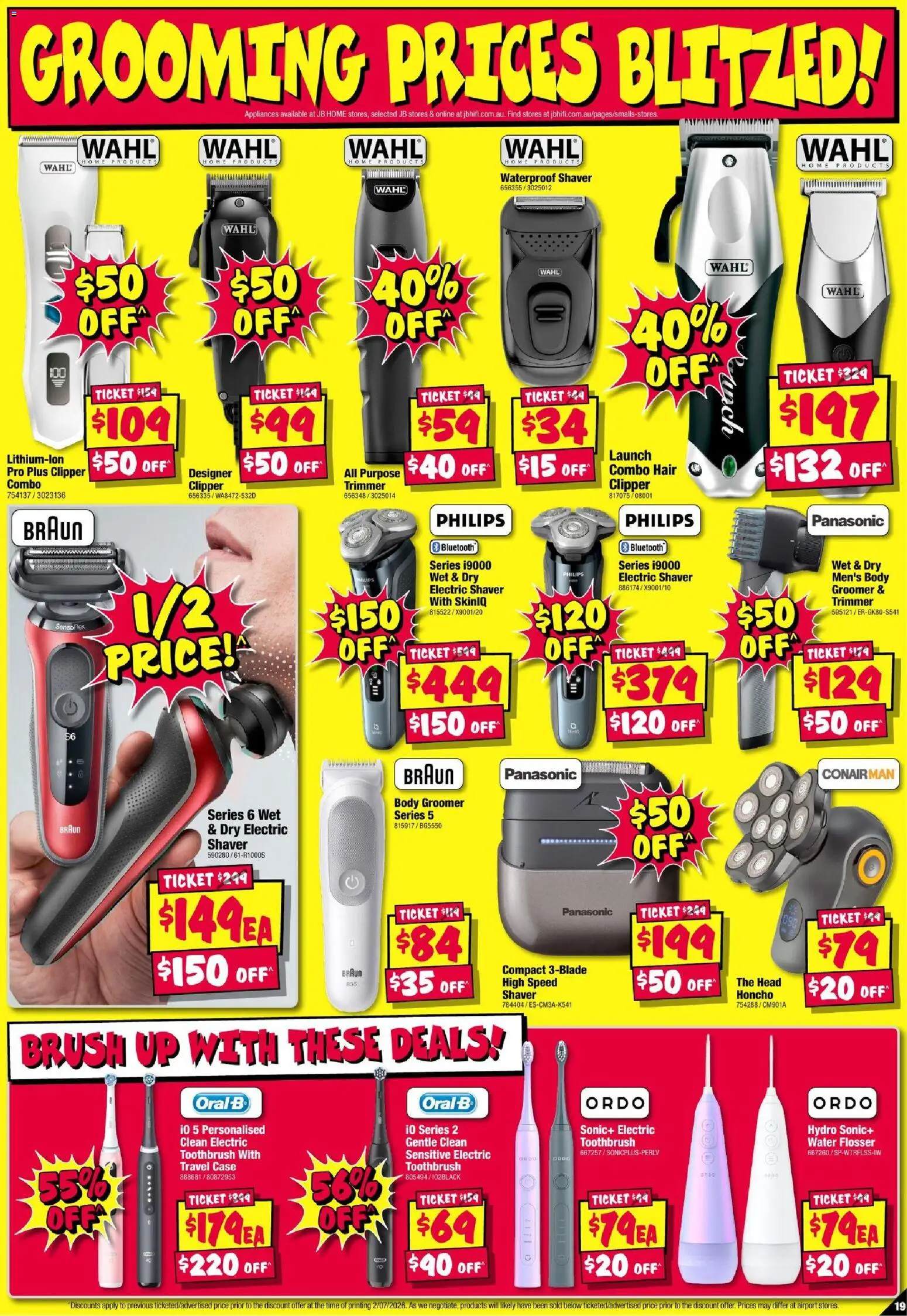 JB Hi-Fi catalogue - valid from 16/07/2026 | Page: 19 | Products: Brush, Water, Toothbrush, Case