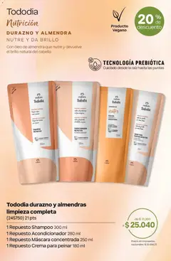 Vista previa Natura Catálogo Ciclo 4/2026 válido desde el 01.04.2026 | Página: 271 | Productos: Mascarilla, Shampoo, Brillo, Almendra